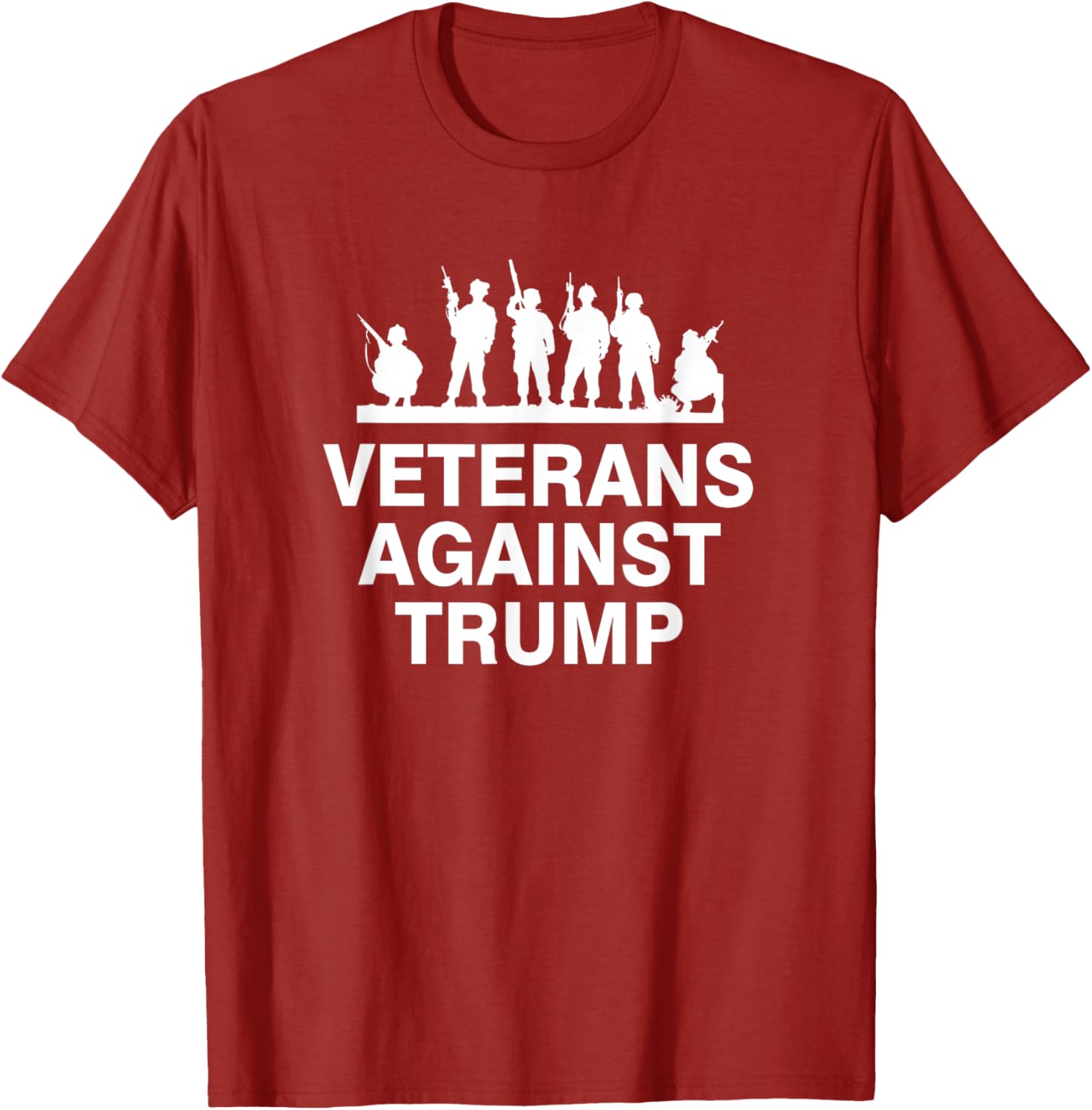 Veterans Against Trump T-Shirt for Supportive Activism and Style - 21