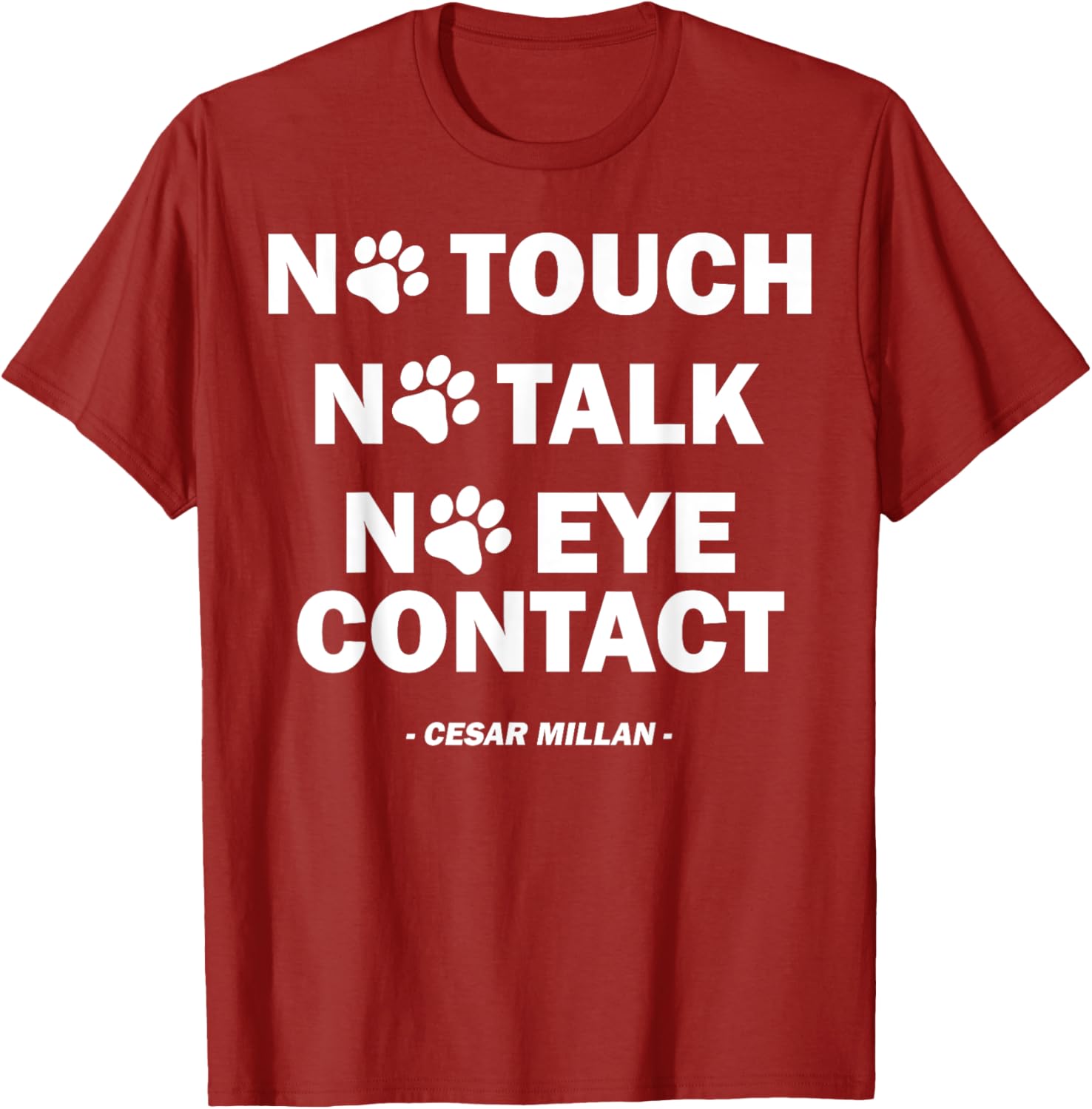 No Touch No Talk No Eye Contact Funny T-Shirt for Introverts and Shy People - 2