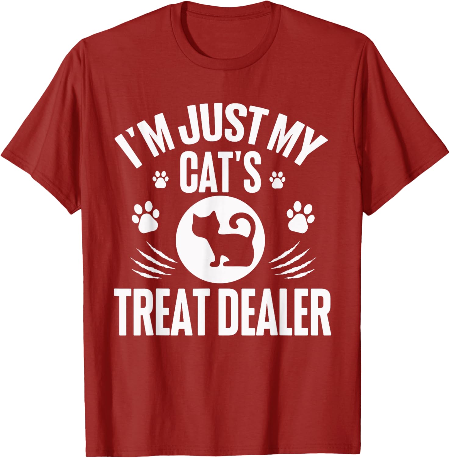 Funny Cat Treat Dealer T-Shirt for Cat Lovers Cute Gift Idea - 12