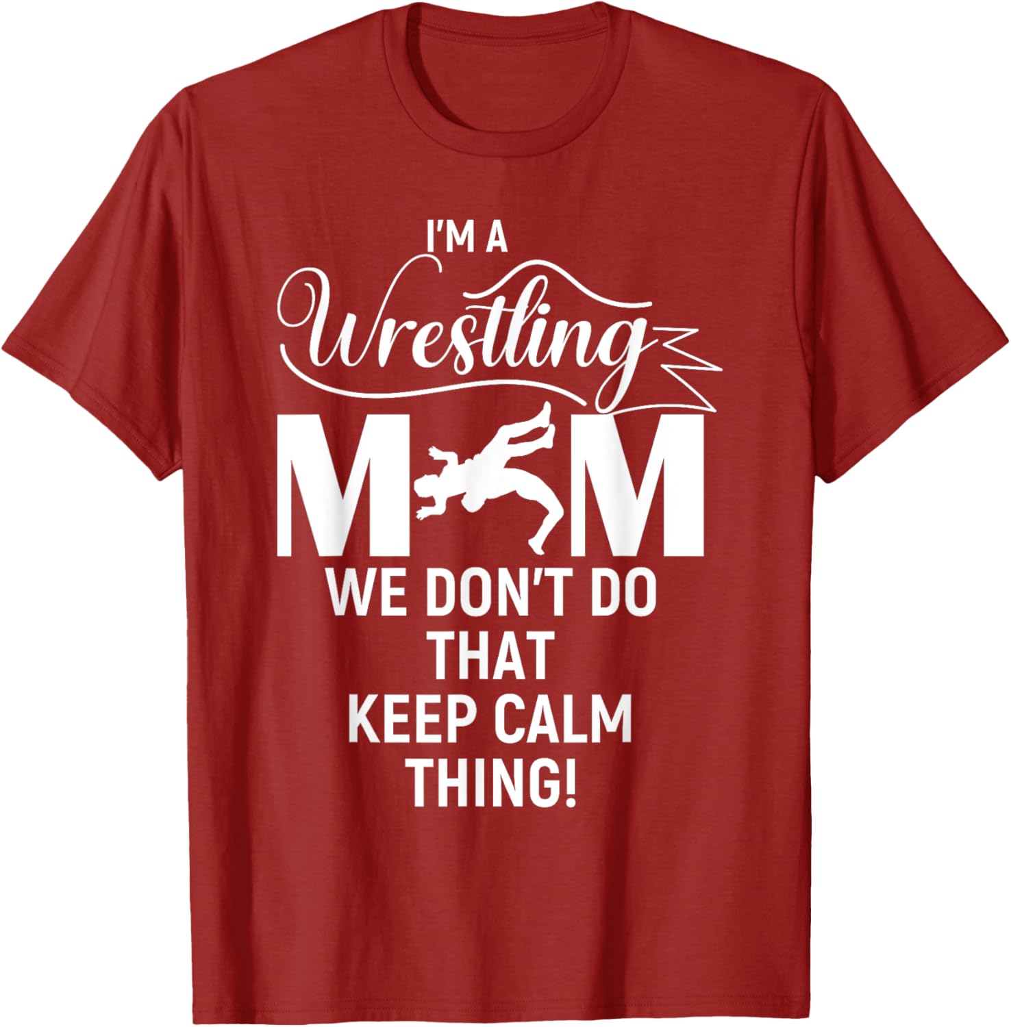 Funny Wrestling Mom T-Shirt for Girls and Women - Perfect Gift Idea - 12