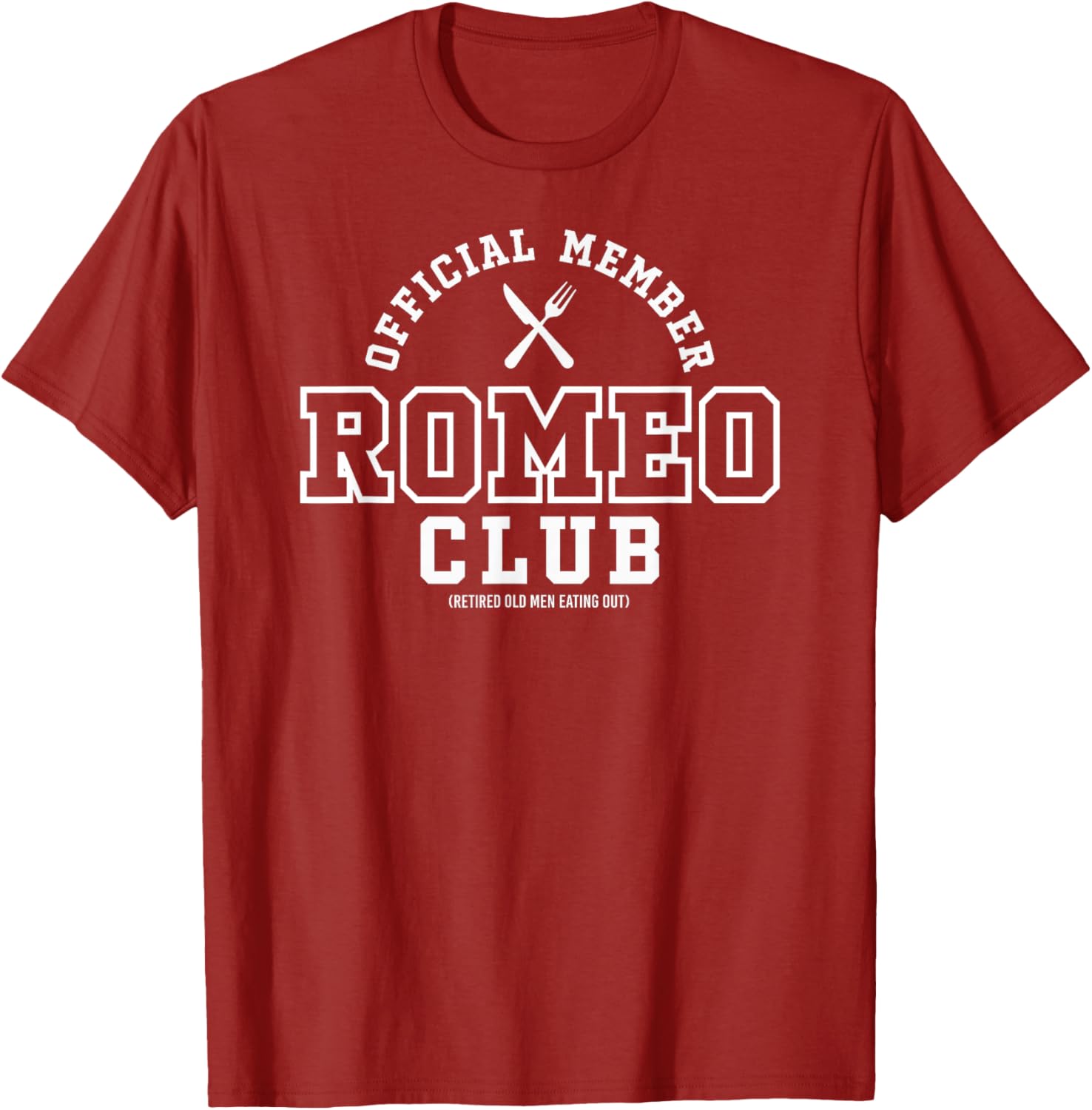 Official Member ROMEO Club White Print T-Shirt for Stylish Comfort - 7