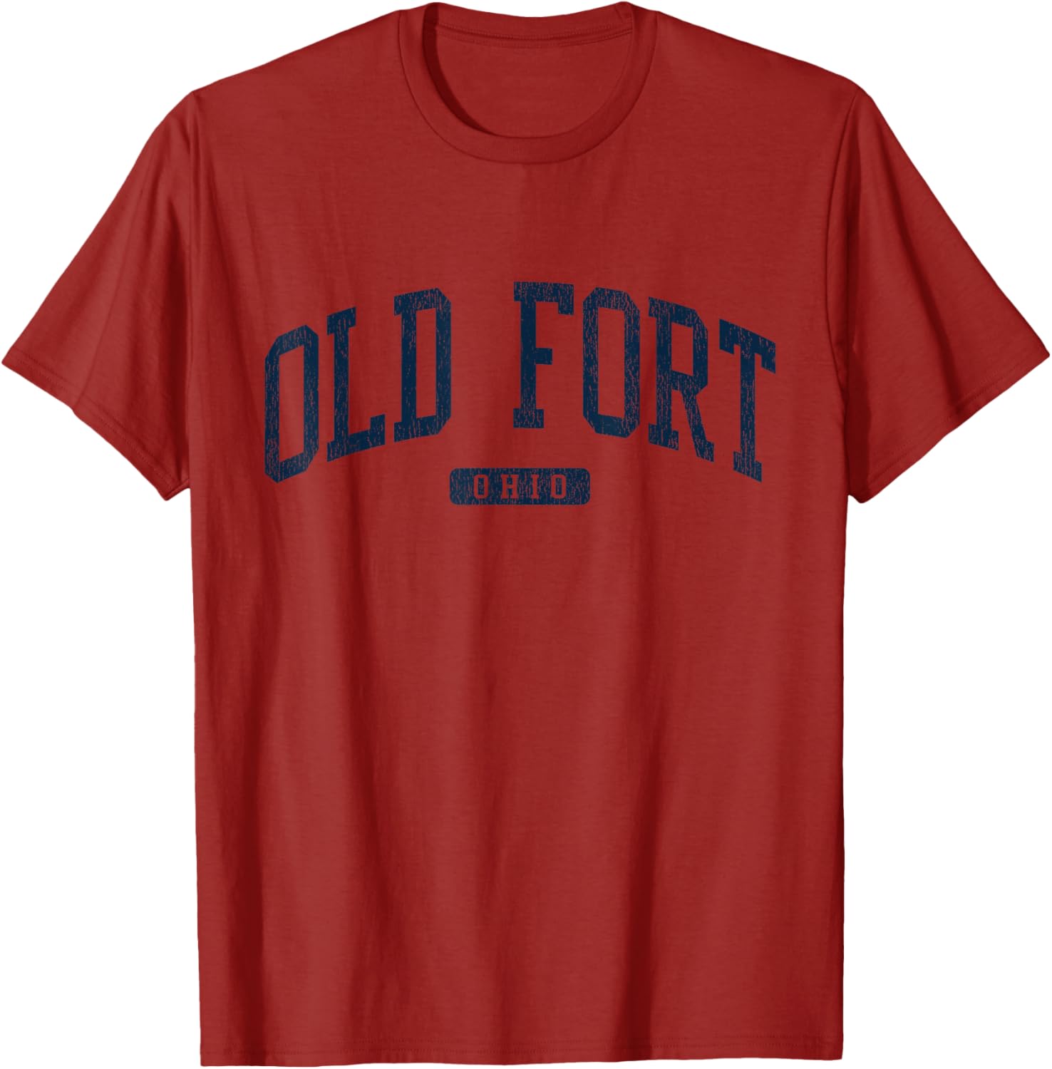 Old Fort Ohio College Style Blue T-Shirt for Comfort and Style - 15