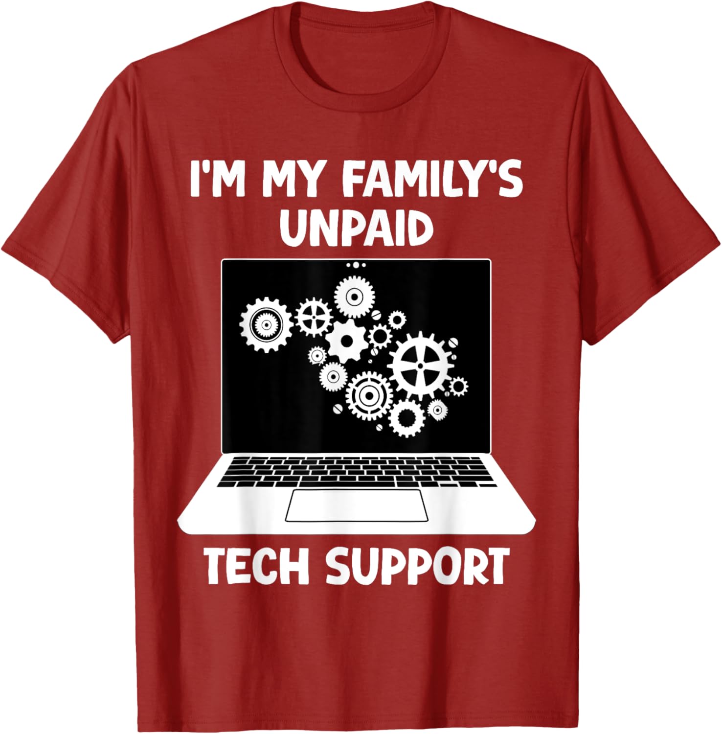 Funny Computer Engineer T-Shirt for Unpaid Tech Support Heroes - 2