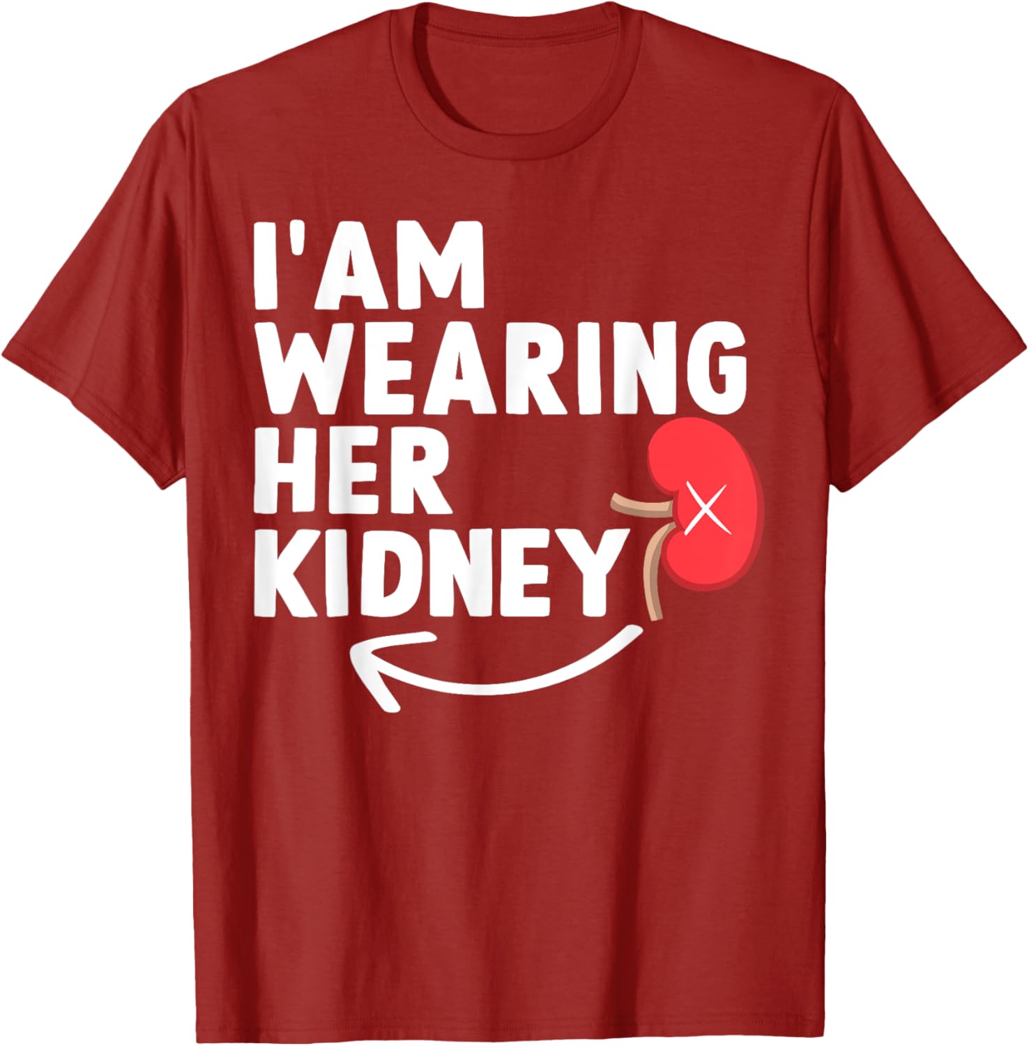 Funny Kidney Transplant Donor Wife T-Shirt for Supportive Families - 12