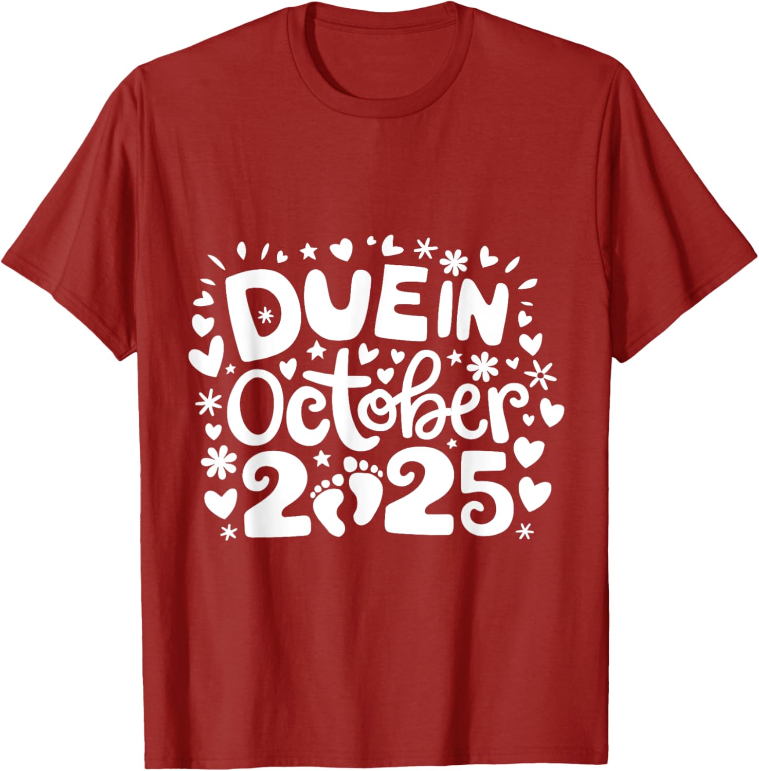 Cute Mommy To Be Pregnancy T-Shirt for New Baby Coming October 2025 - 3