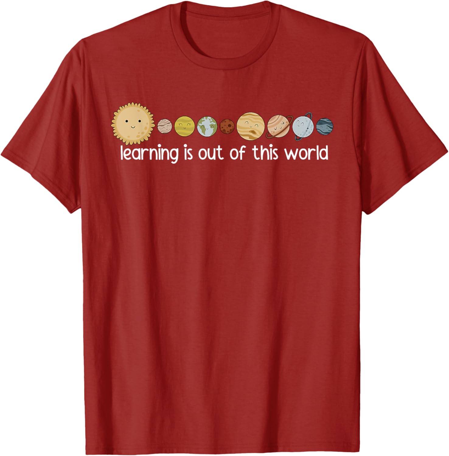 Learning Is Out Of This World Outer Space Science Teacher T-Shirt - 6