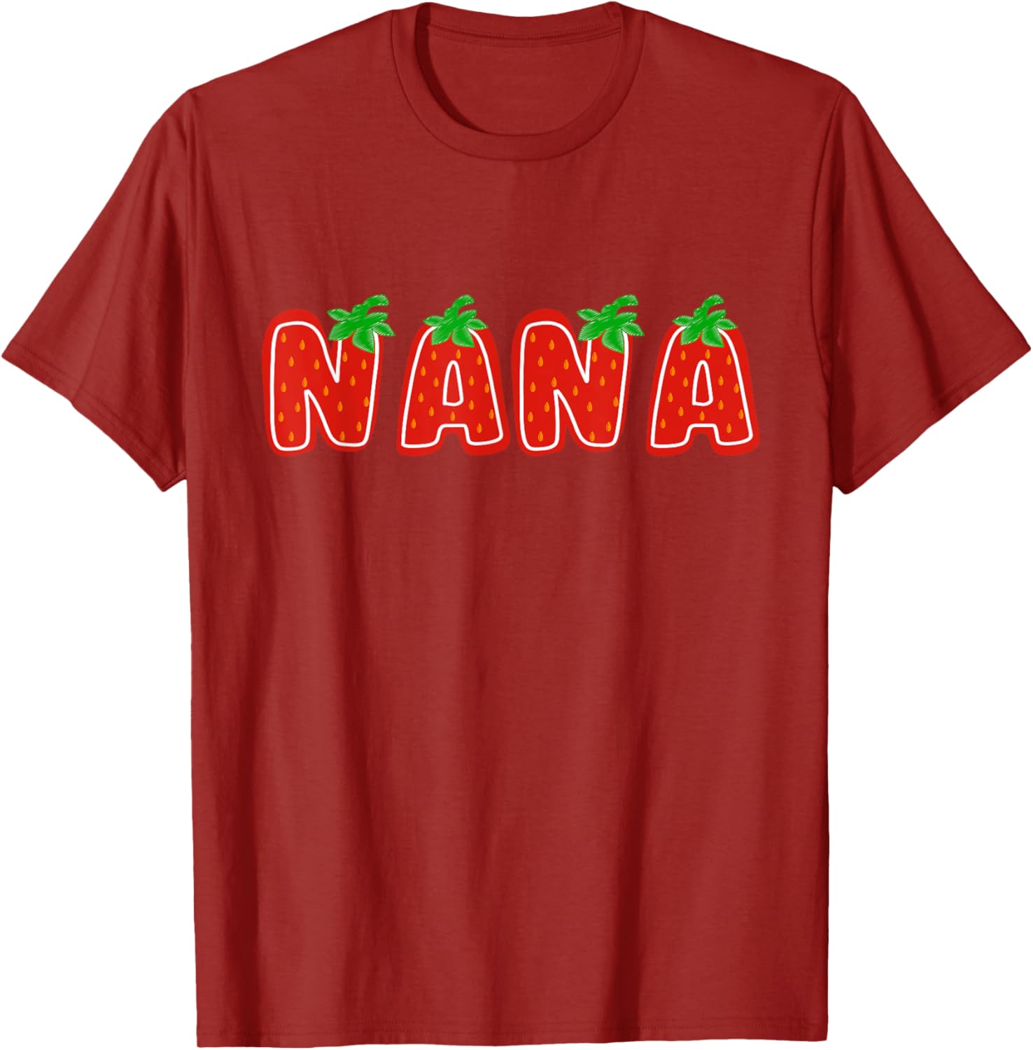 Funny Strawberry Nana Family Matching T-Shirts for 1st Birthday Celebration - 6