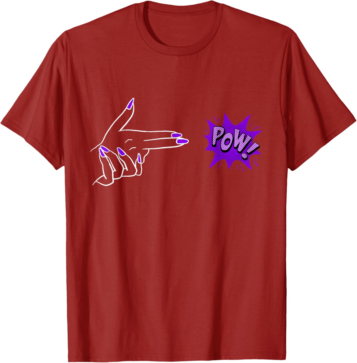 Purple Boy Bye Graphic T-Shirt for Trendy Casual Style and Comfort - 13