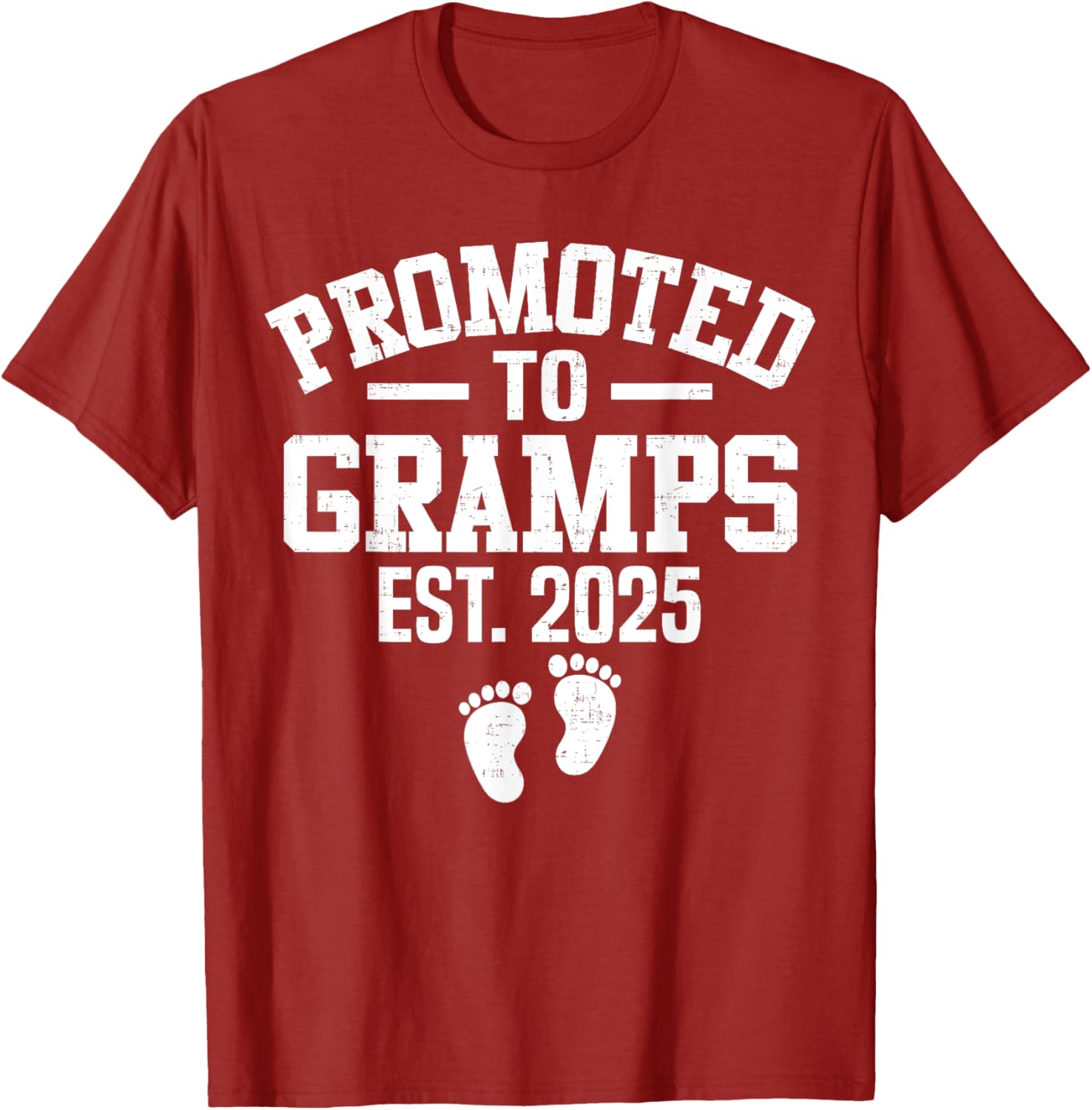 Promoted To Gramps 2025 First Time Grandpa T-Shirt for Men - 5