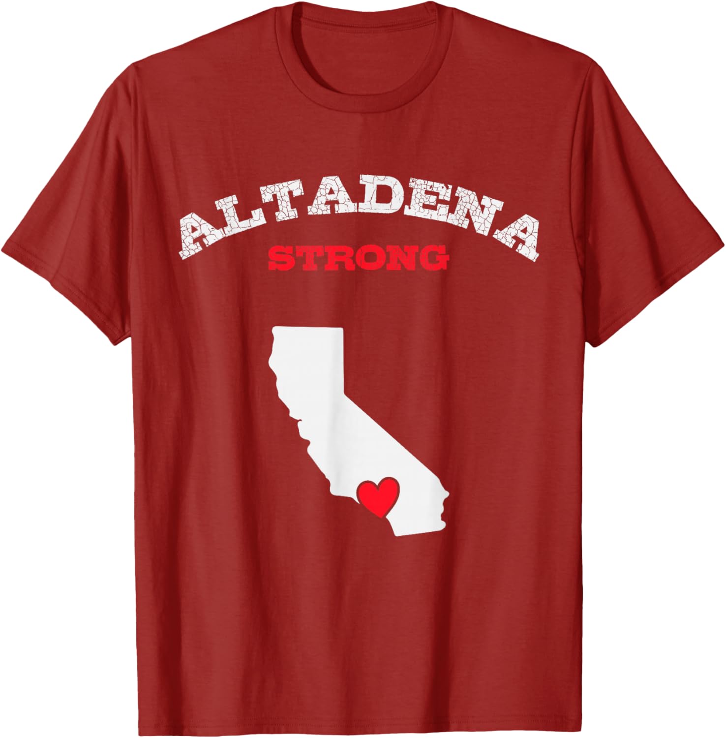 Altadena Strong LAFD Los Angeles California Pride T-Shirt for All Ages - 12