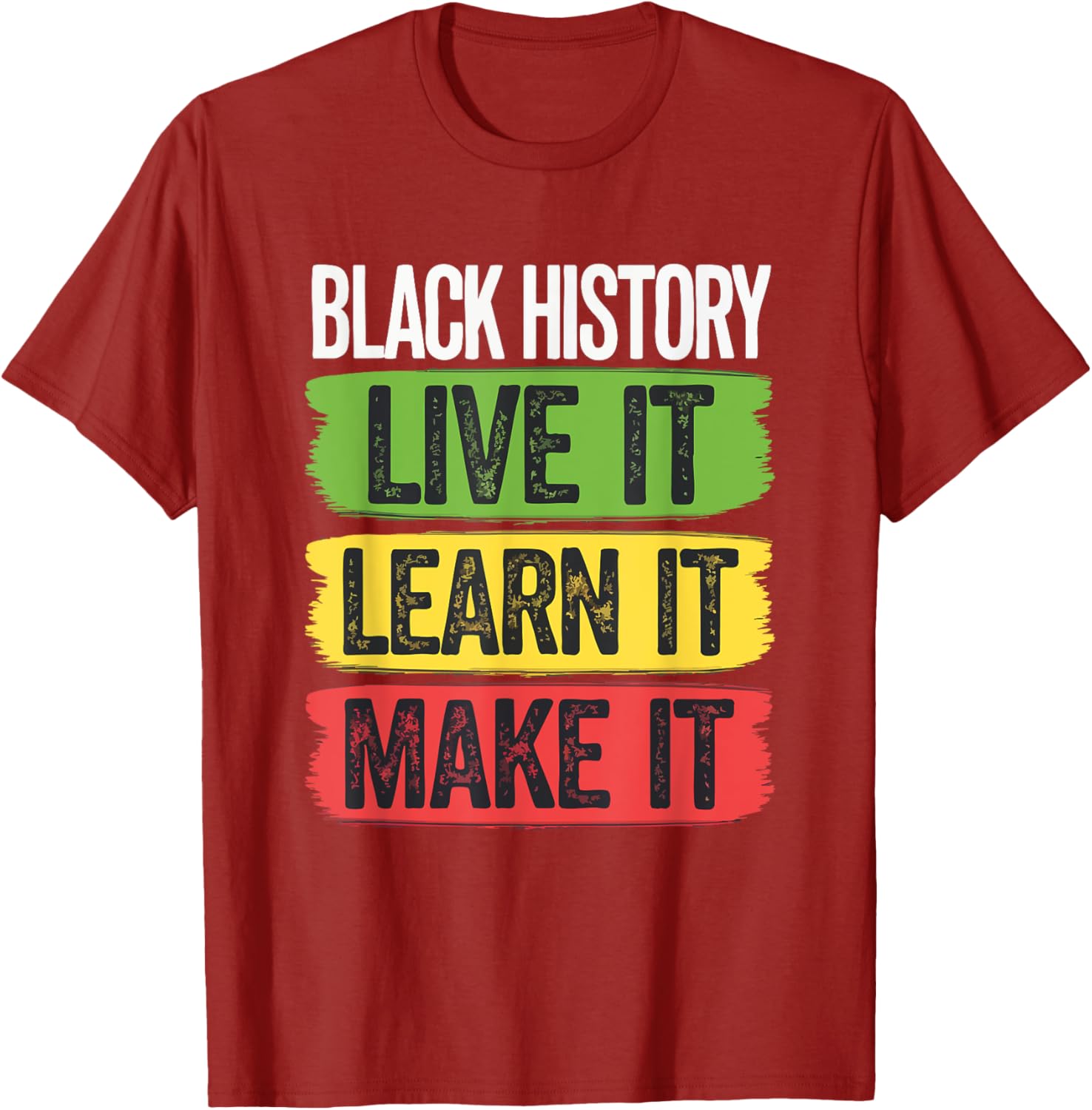 Celebrate Black History with Afro Motivation T-Shirt for All Day Comfort - 6
