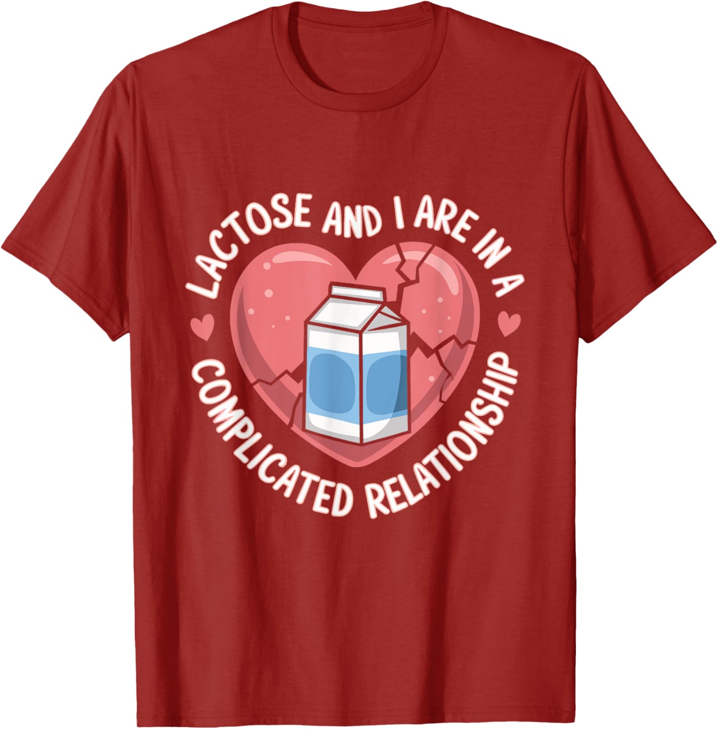 Lactose Intolerance and Dairy Allergy T-Shirt for Fun and Comfort - 1