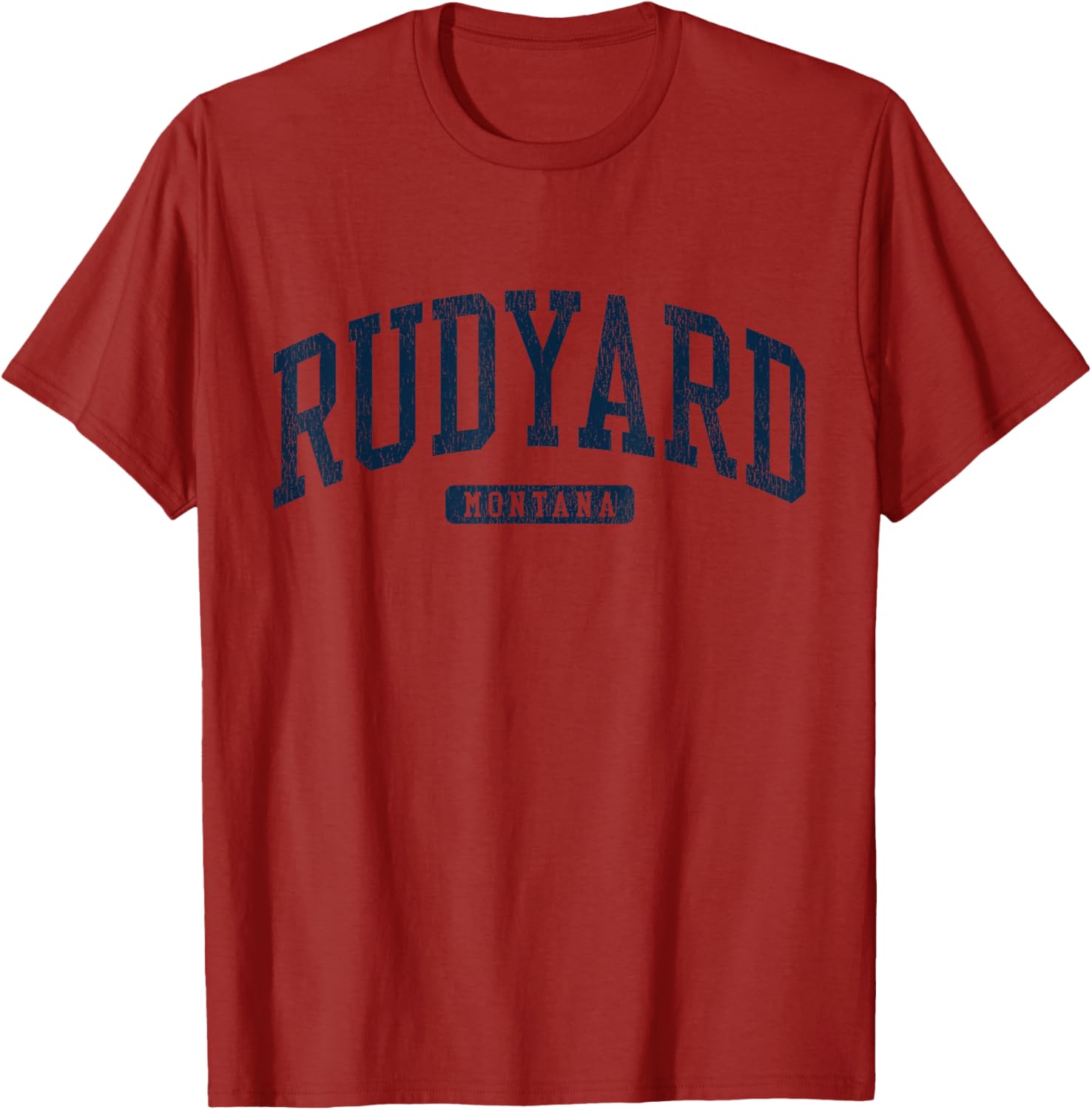 Rudyard Montana College Blue T-Shirt for Stylish University Fans - 6
