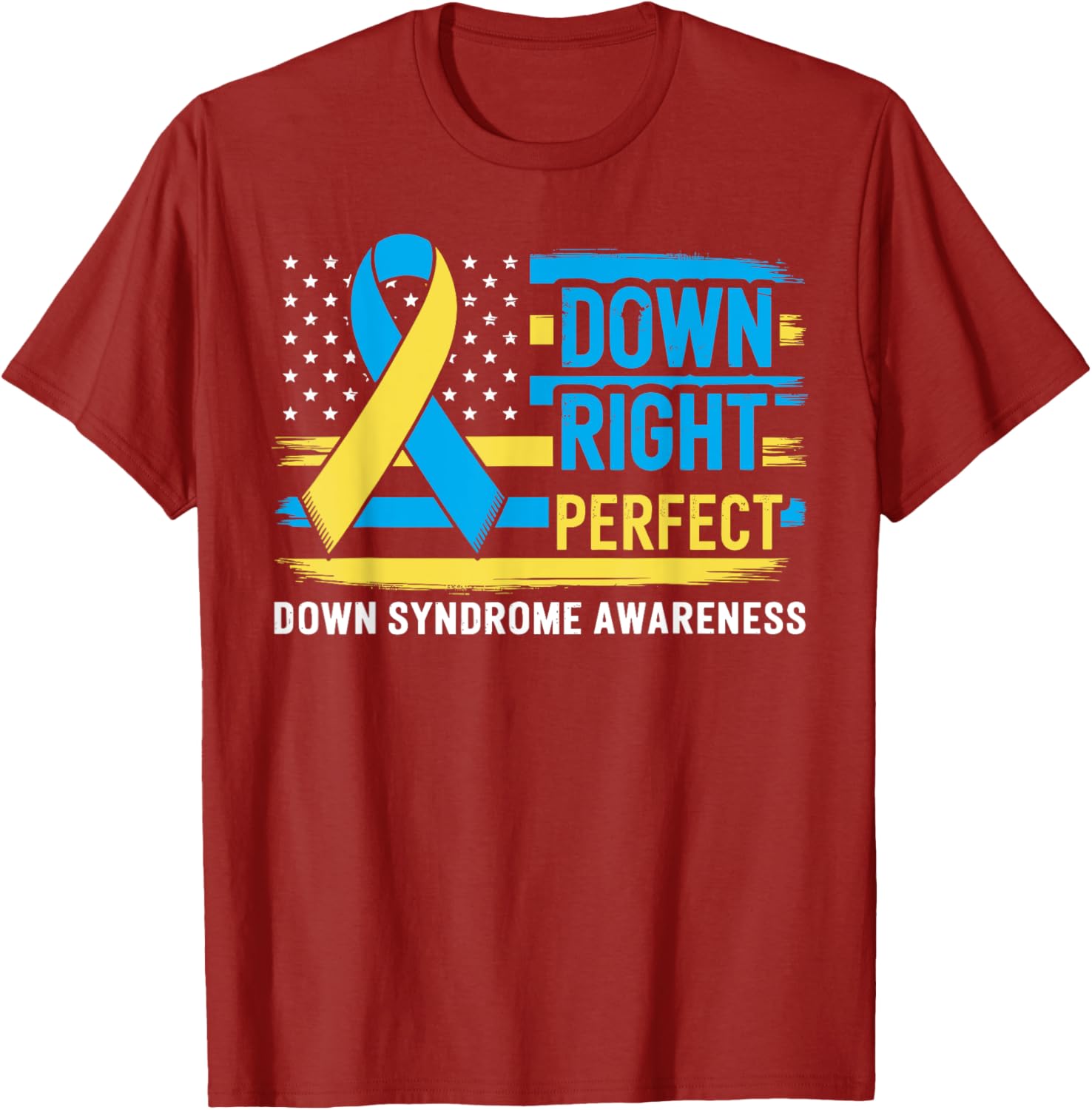 Down Syndrome Awareness Day T-Shirt with Perfect Socks Design - 8