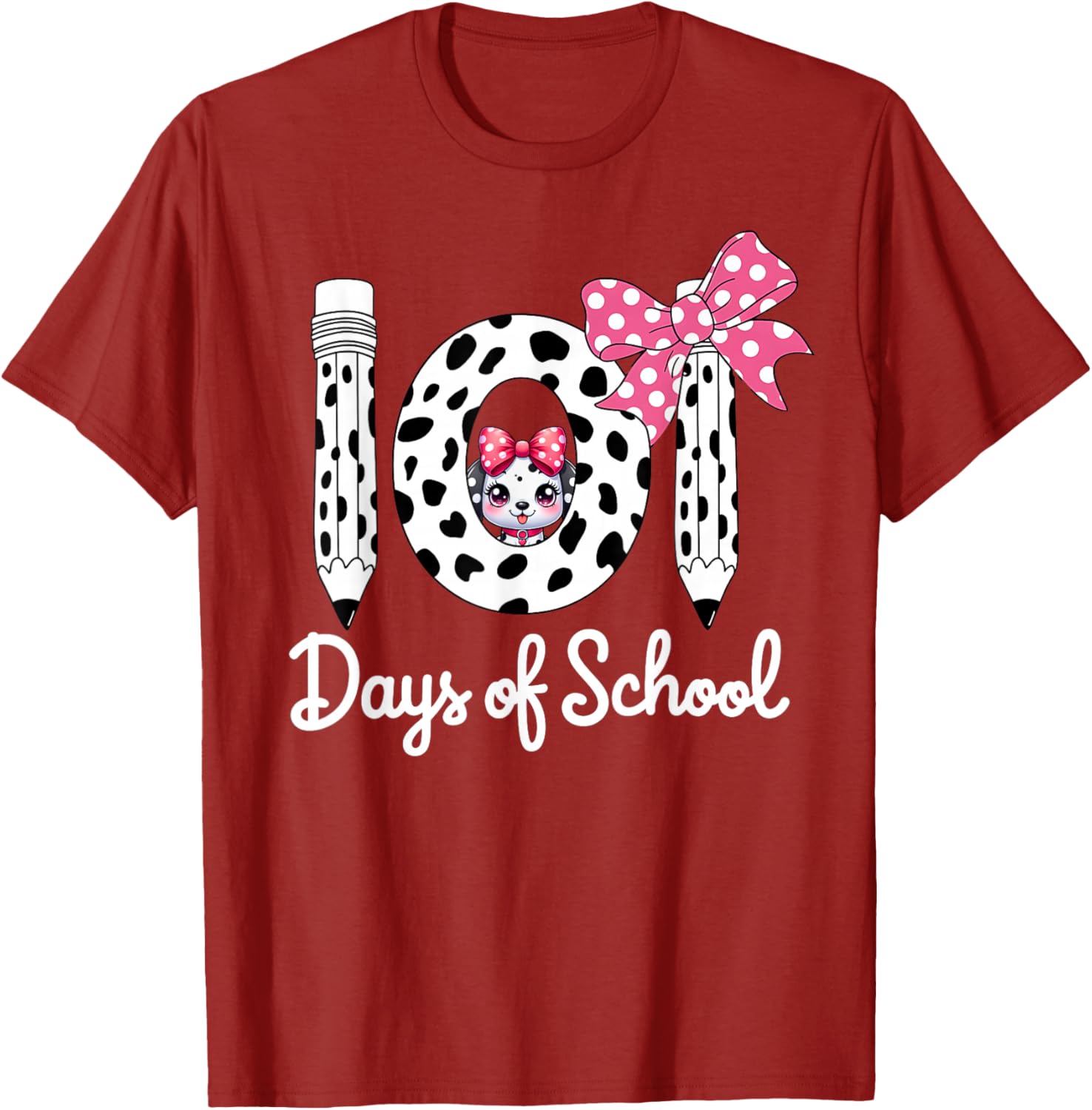 Happy 101 Days Of School Funny Tee for Kids and Teachers - 5