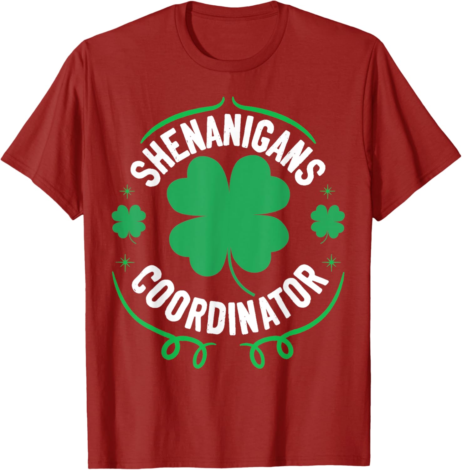 Shenanigans Coordinator St Patrick's Day Teacher Matching T-Shirt - 25