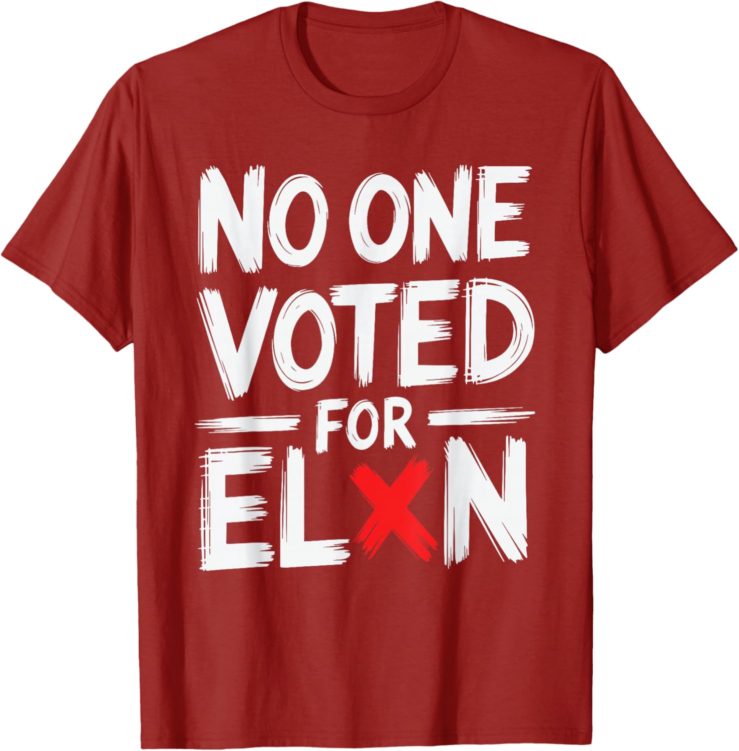 Funny No One Voted For Elon Nobody Elected T-Shirt for Casual Wear - 9