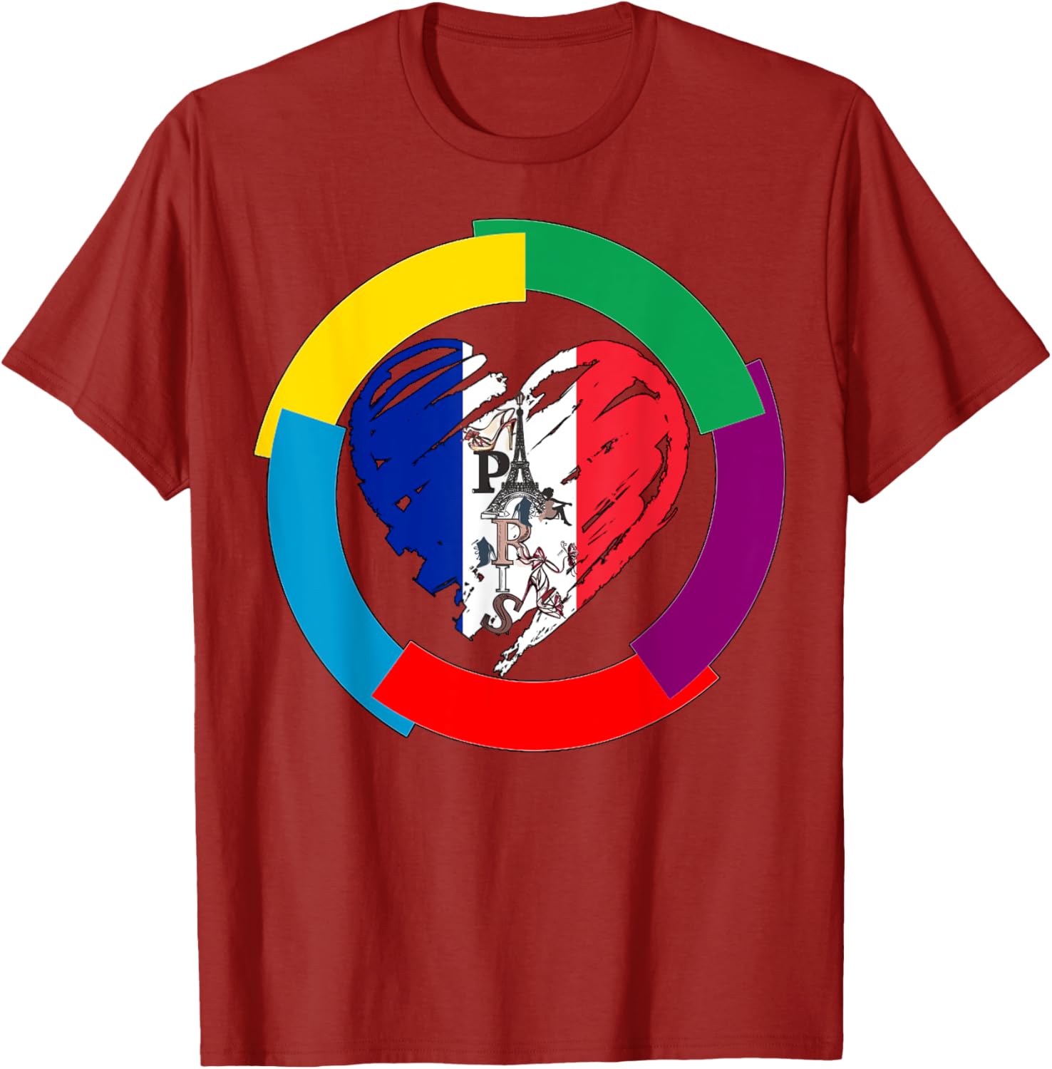 Celebrate French Language Day with Heart T-Shirt for La Francophonie - 5