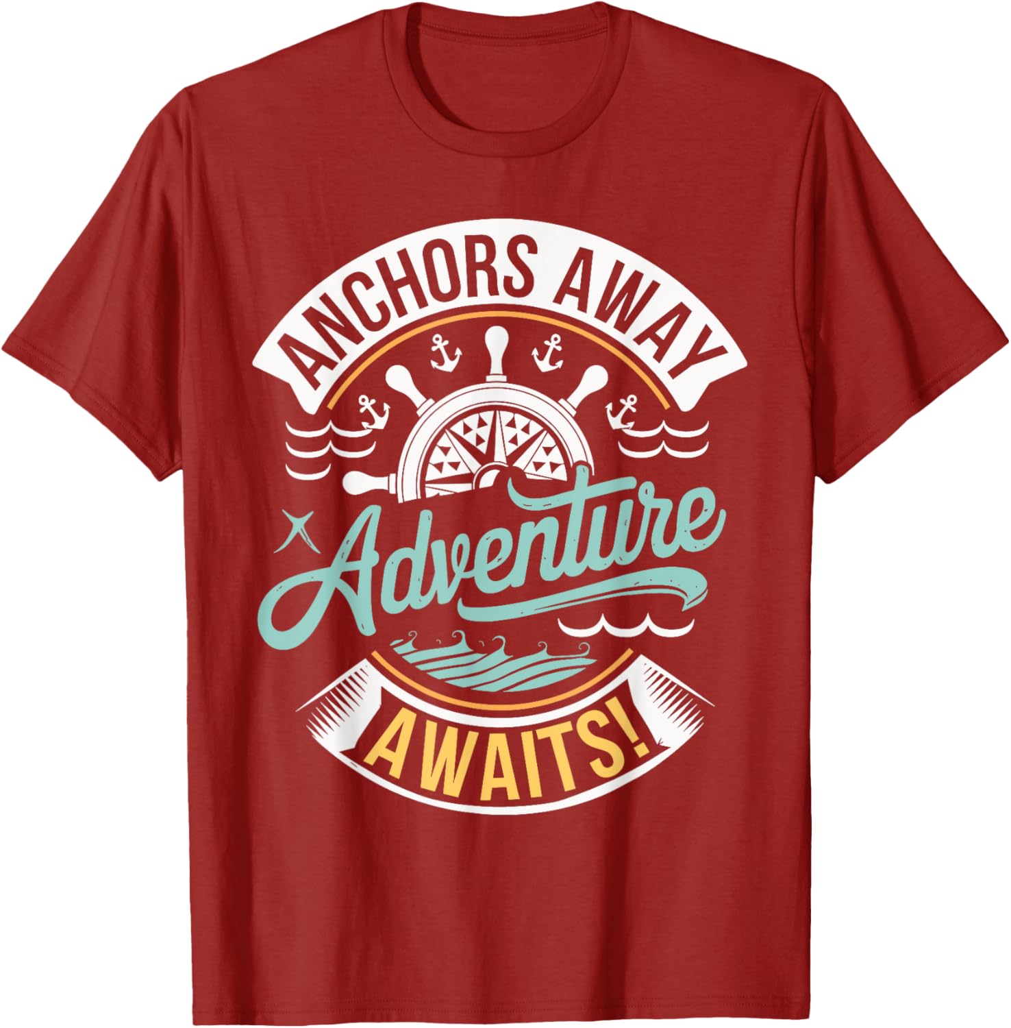 Anchors Away Nautical Adventure T-Shirt for Sea Lovers and Explorers - 6