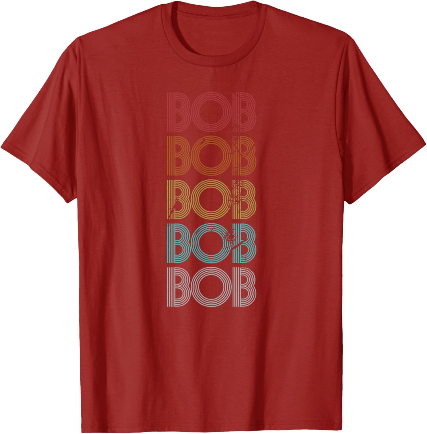 Retro Vintage BOB T-Shirt for Stylish Casual Wear and Everyday Comfort - 5