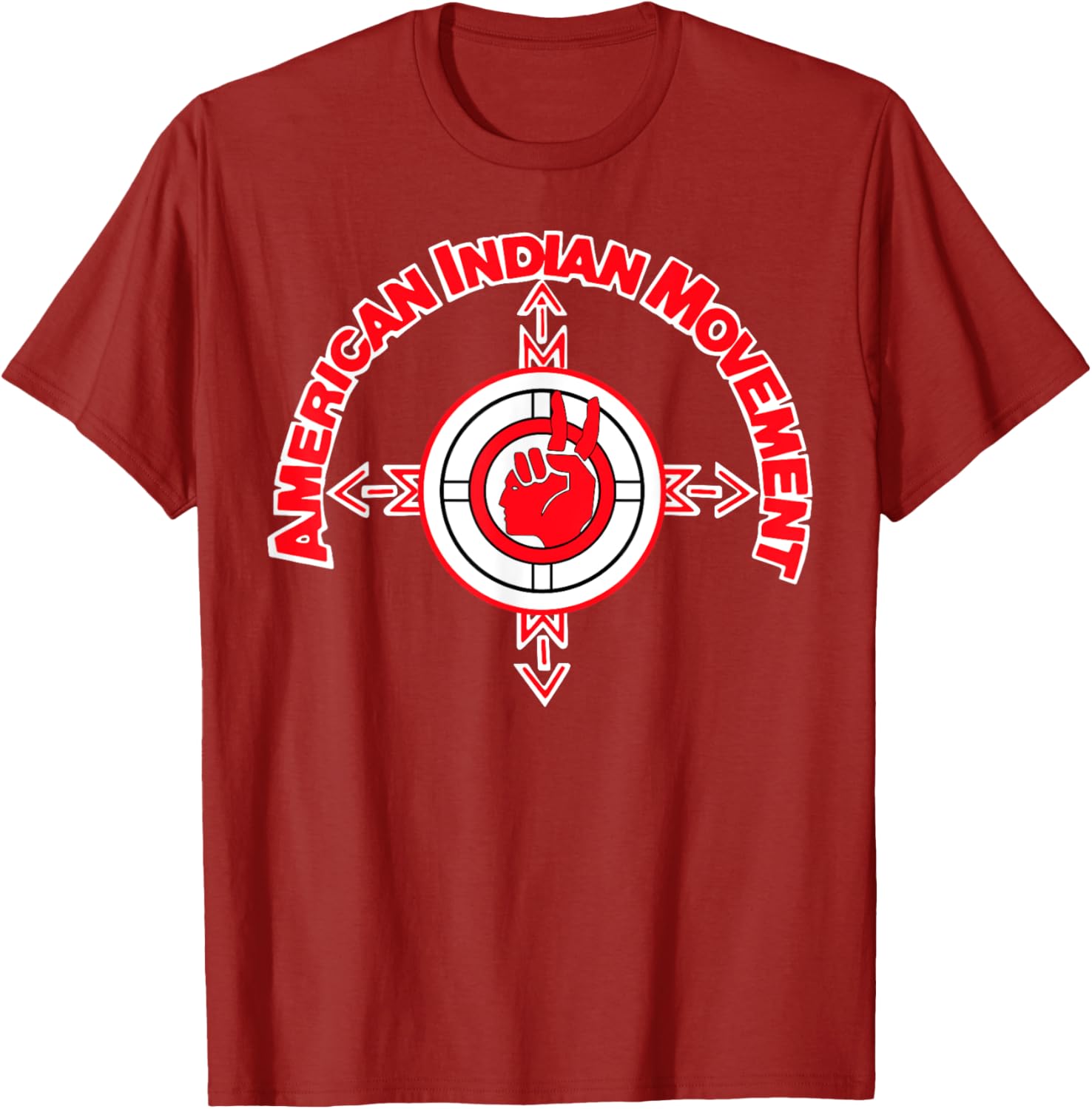 American Indian Movement T-Shirt Stylish Graphic Tee for Supporters - 7