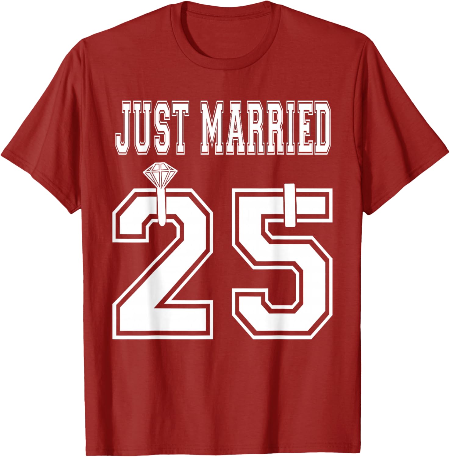 Just Married Couple Matching Honeymoon T-Shirts for Wife and Husband - 7