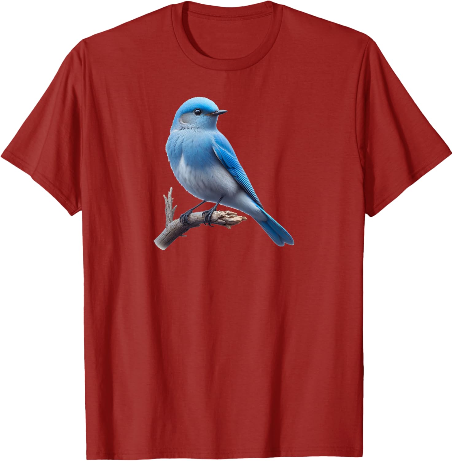 Mountain Bluebird T-Shirt - Stylish Bird Series Apparel for Nature Lovers - 12