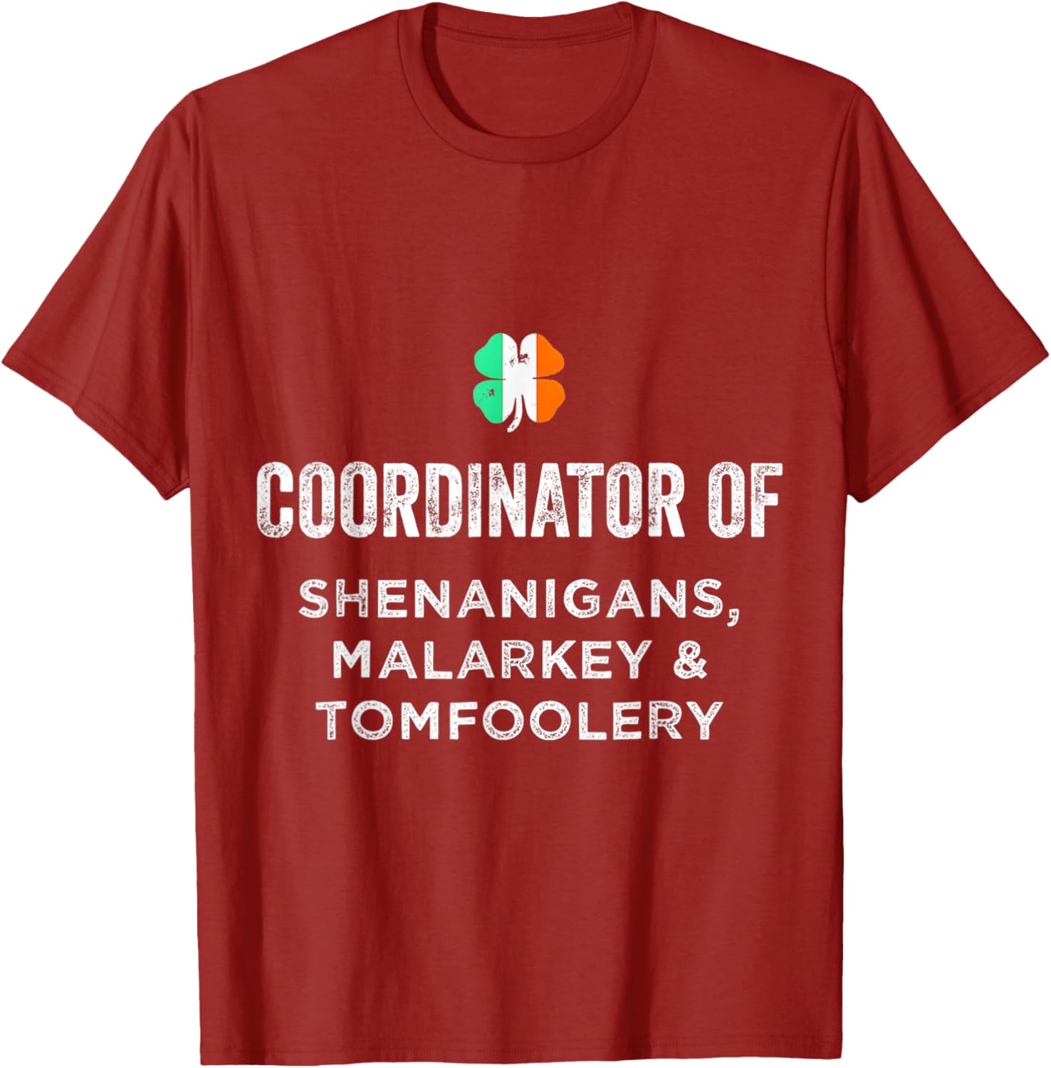 Shenanigans Coordinator St Patrick's Day Teacher T-Shirt for Fun Celebrations - 19