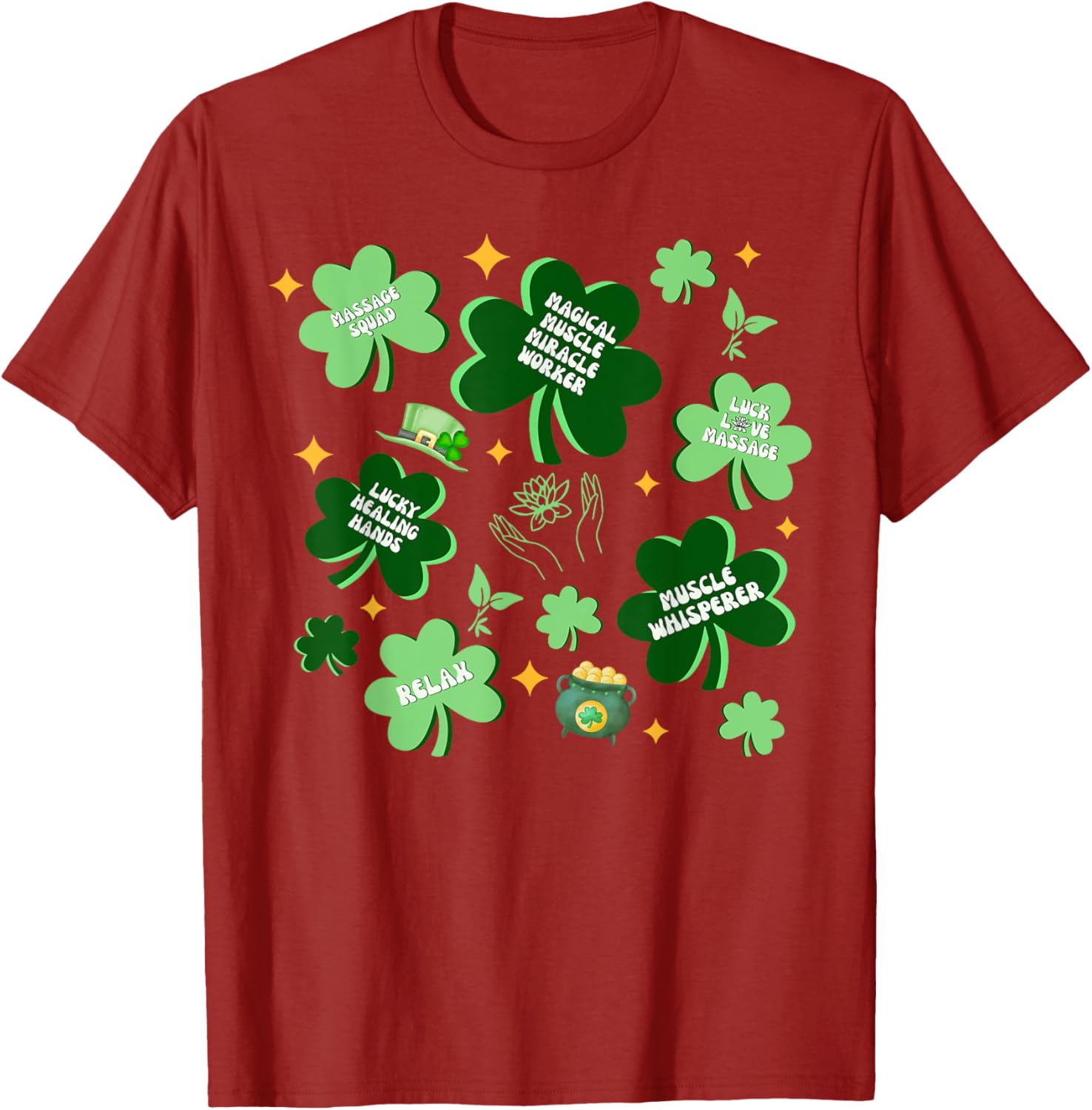 St Patricks Day Massage Therapist Graduation T-Shirt for LMTs - 14