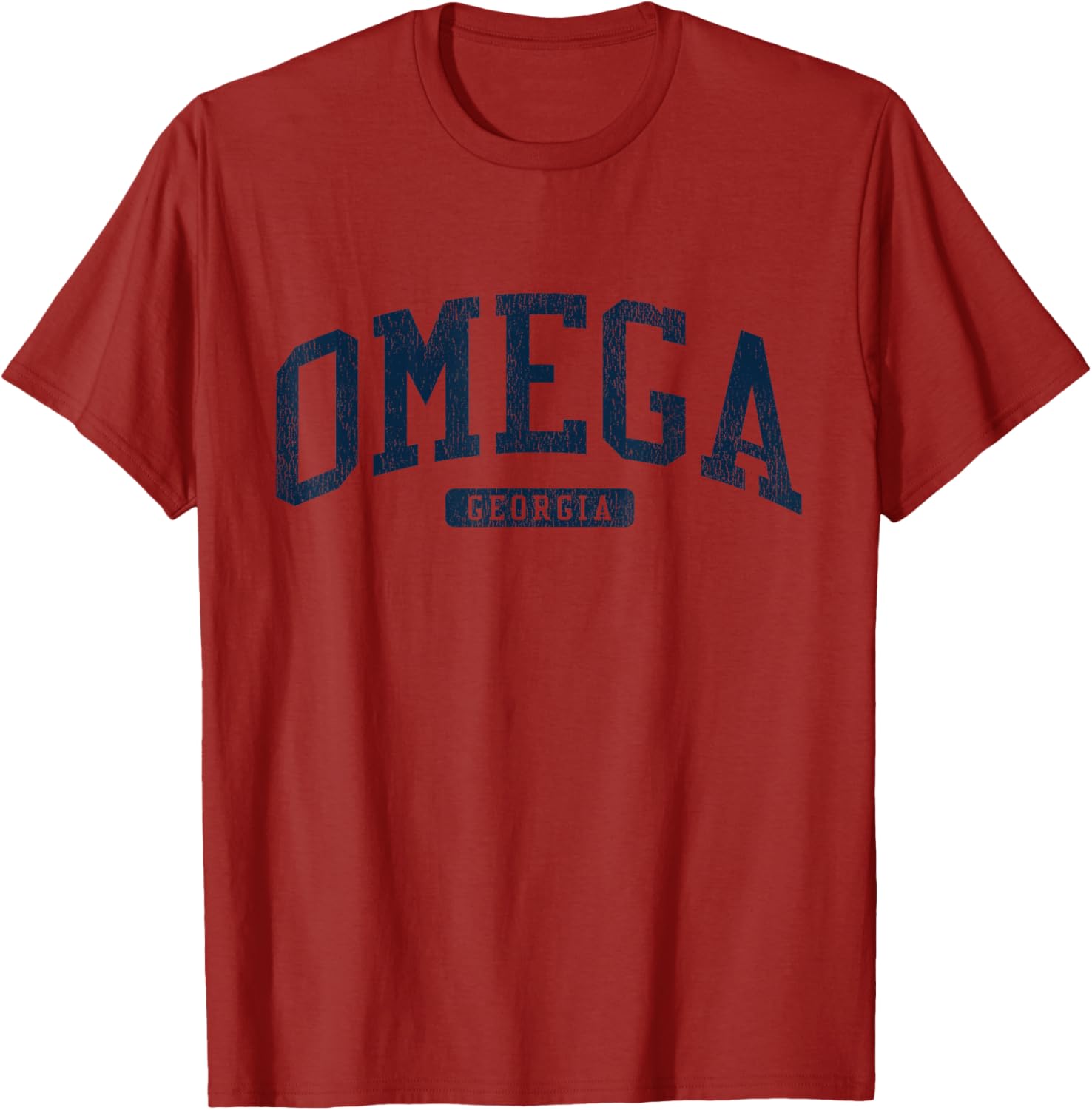 Omega Georgia College University Blue T-Shirt - Stylish and Comfy Apparel - 8