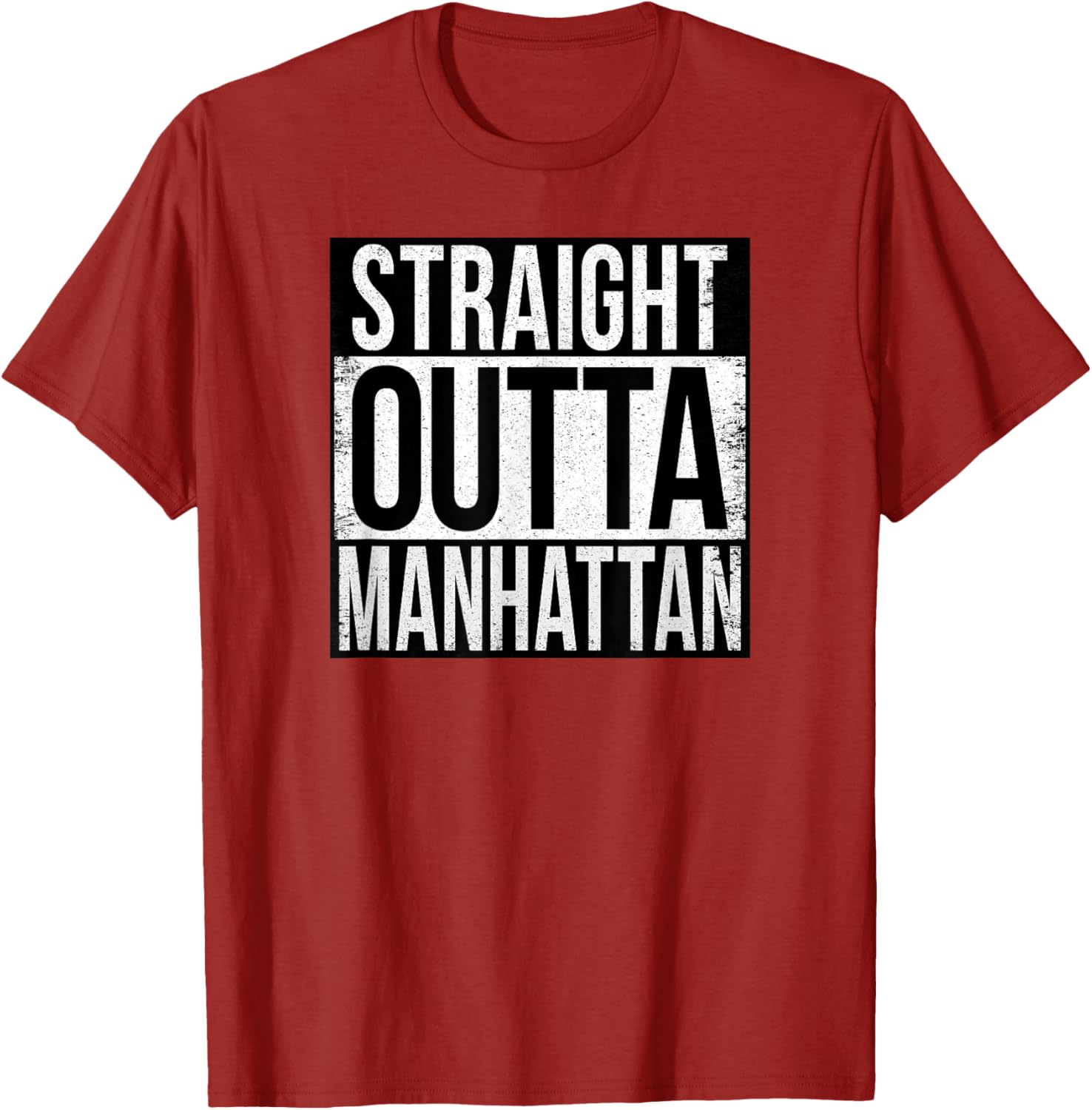 Straight Outta Manhattan T-Shirt for Fun Fashion and City Vibes - 14
