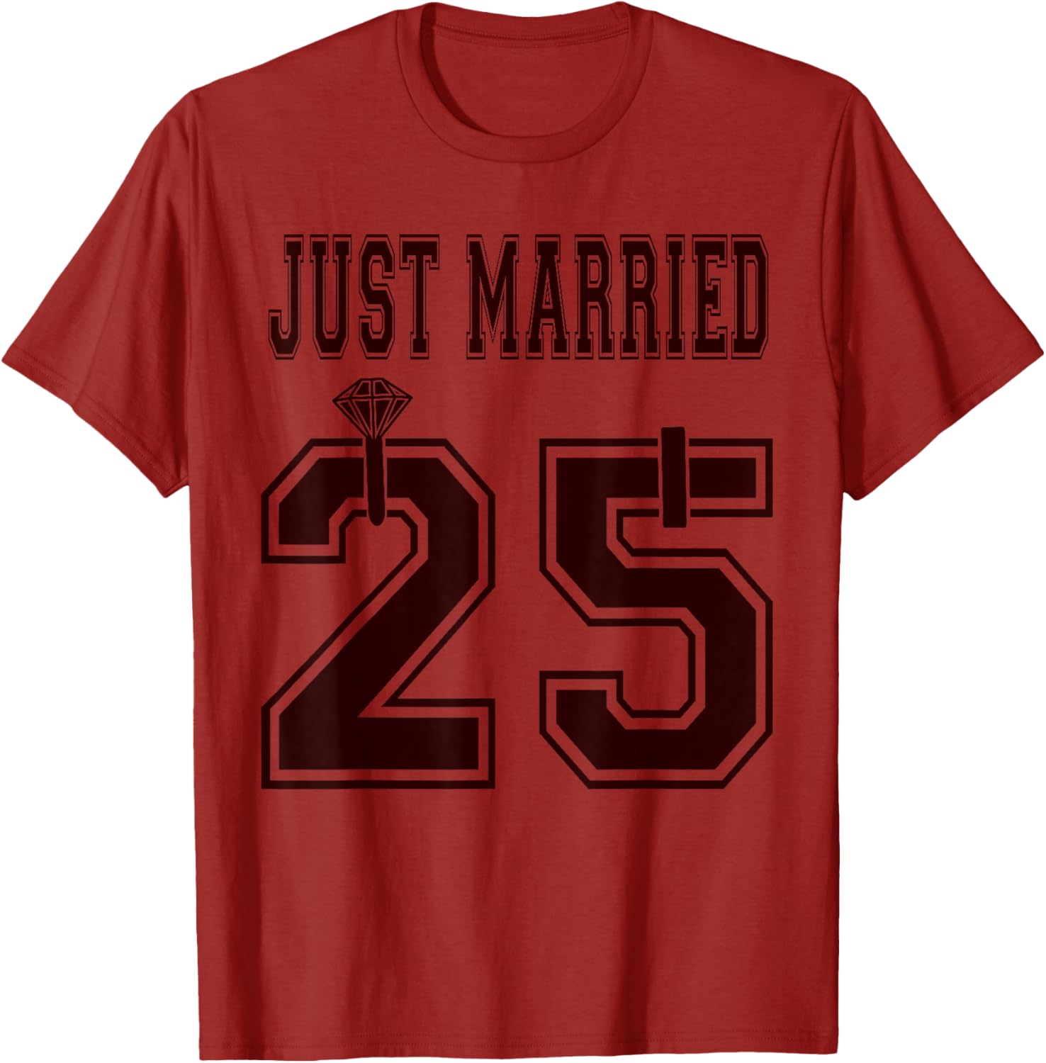 Just Married 2025 Matching Honeymoon T-Shirts for Wife and Husband - 23