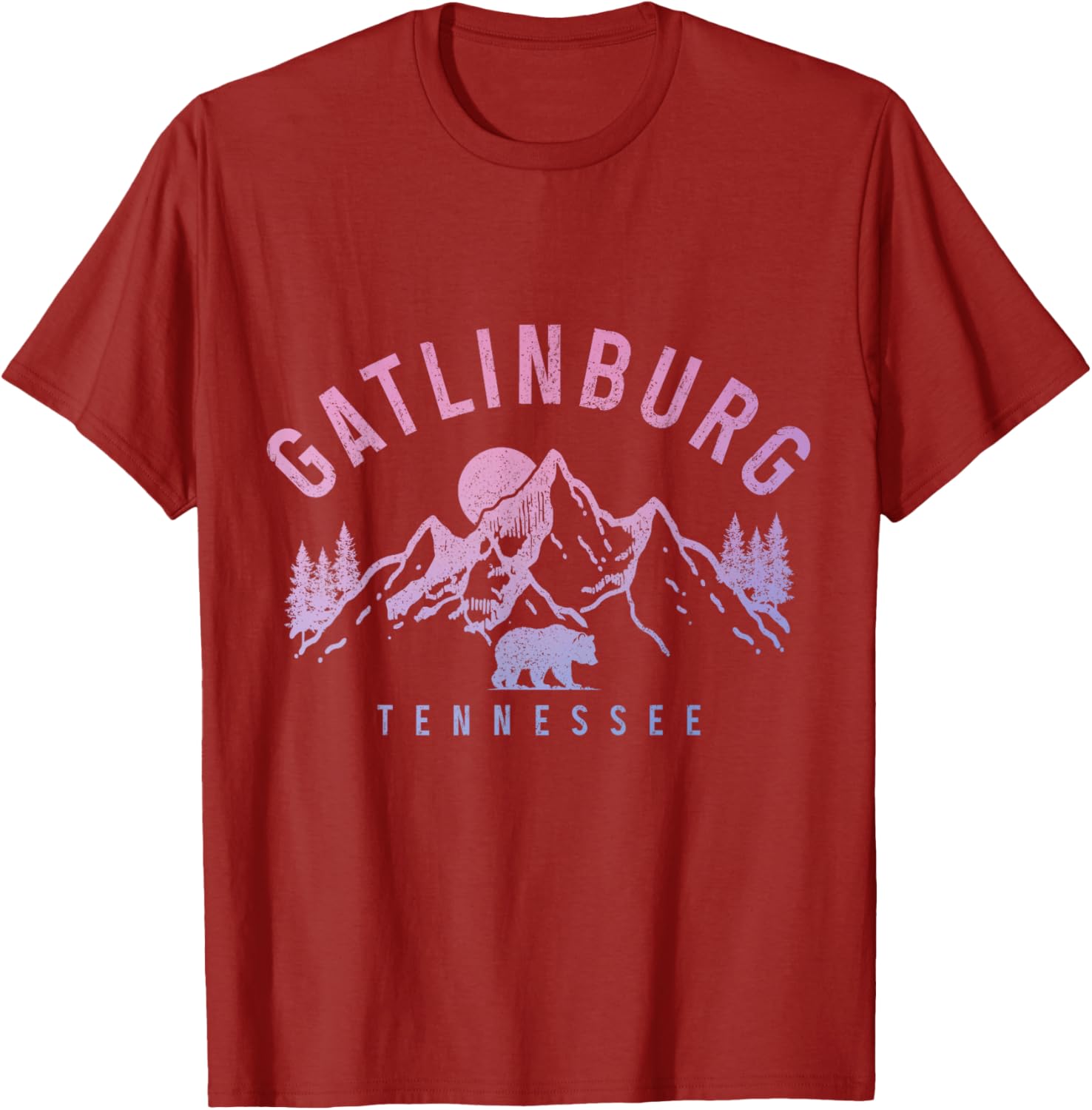Gatlinburg Mountains Bear Vintage T-Shirt for Nature Lovers and Adventurers - 16