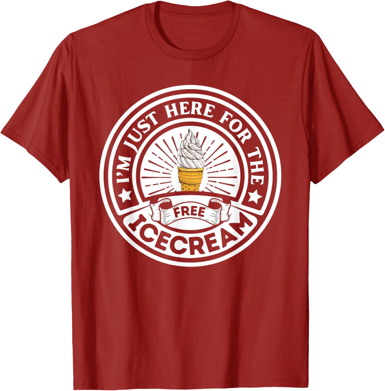 Funny Ice Cream Lover T-Shirt for Cruise 2025 Adventure & Fun - 20