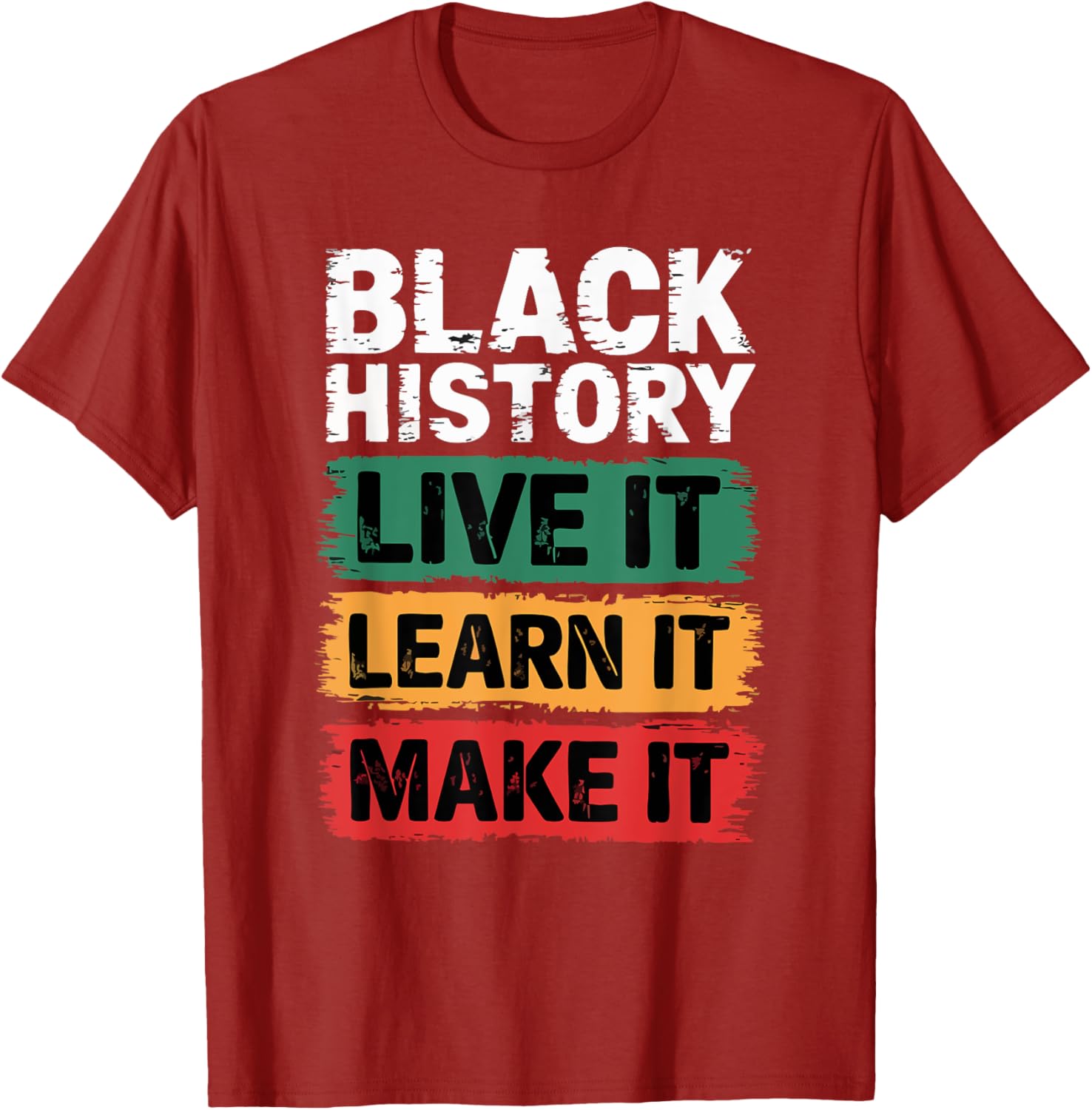 Afro Motivation Black History T-Shirt for Empowering Style and Spirit - 3