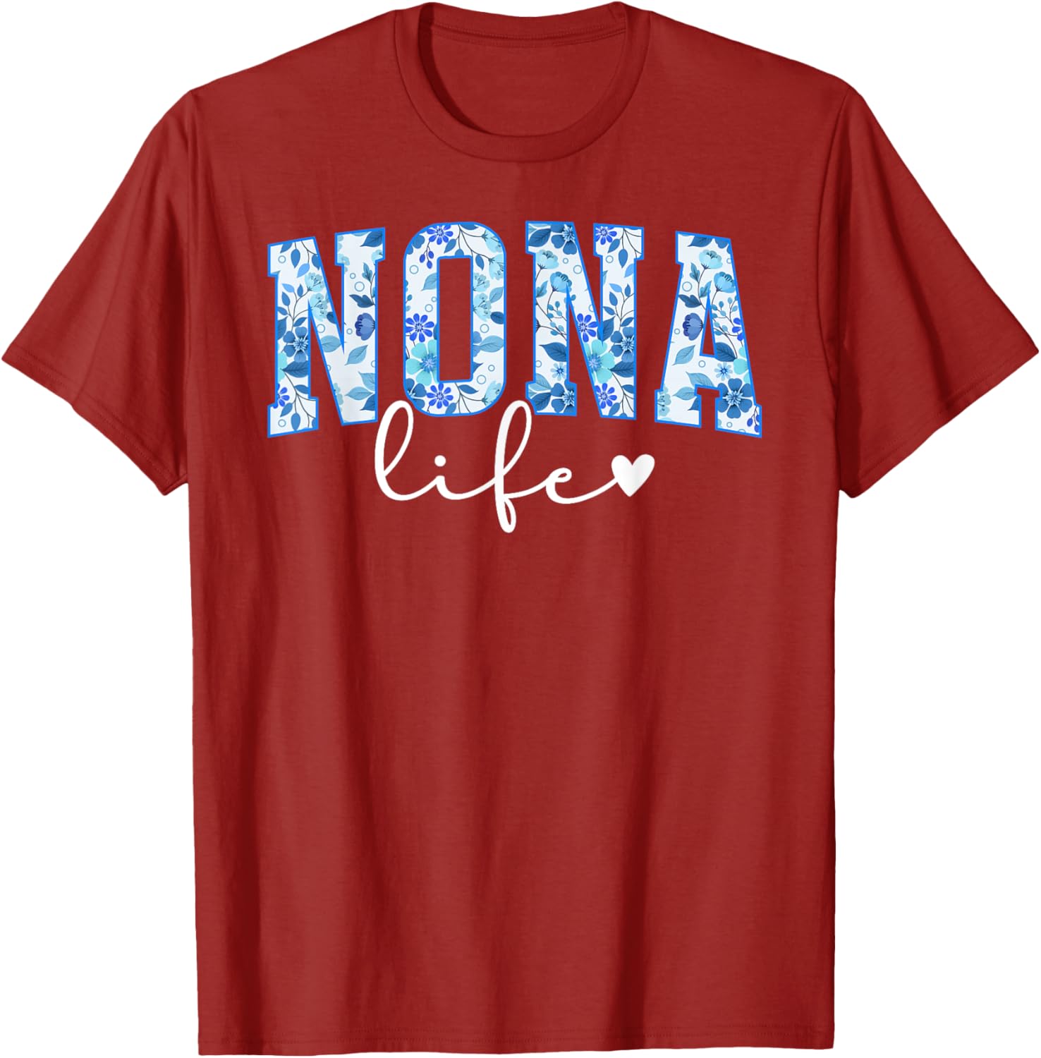 Nona Life Grandma T-Shirt for Loving Grandmothers - Cute Gift Idea - 5