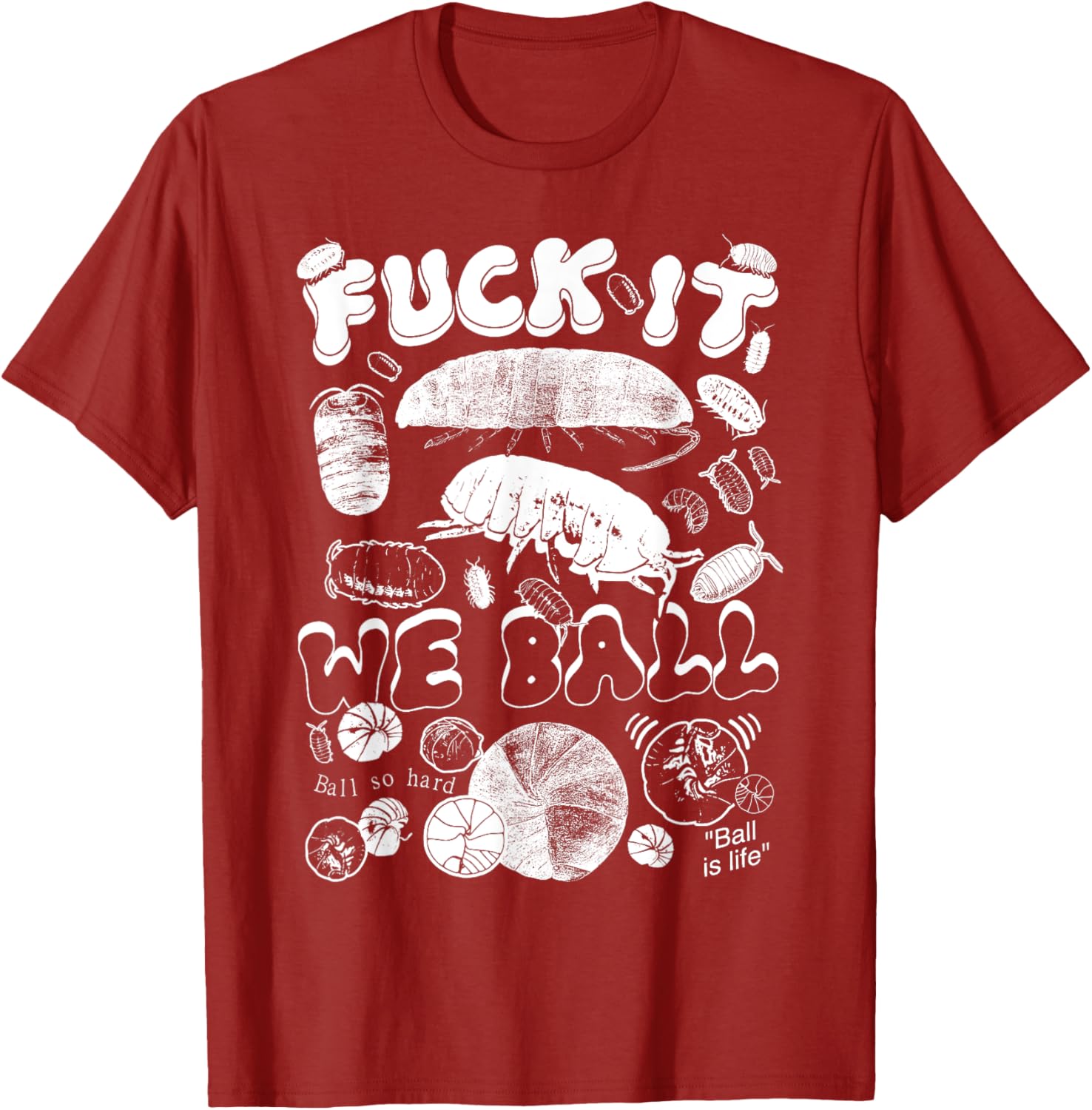 Fun Isopod Rolly Polly T-Shirt - Unique Style for Casual Wear - 25