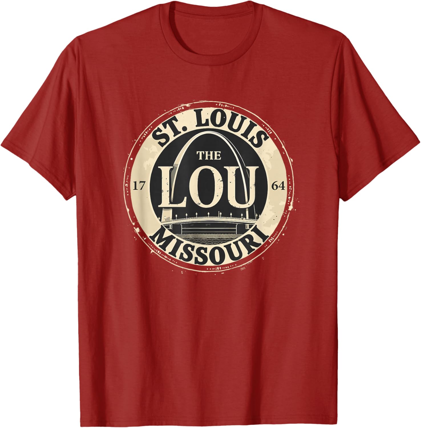Vintage St Louis Arch T-Shirt for Men and Women - Stylish Missouri Apparel - 9