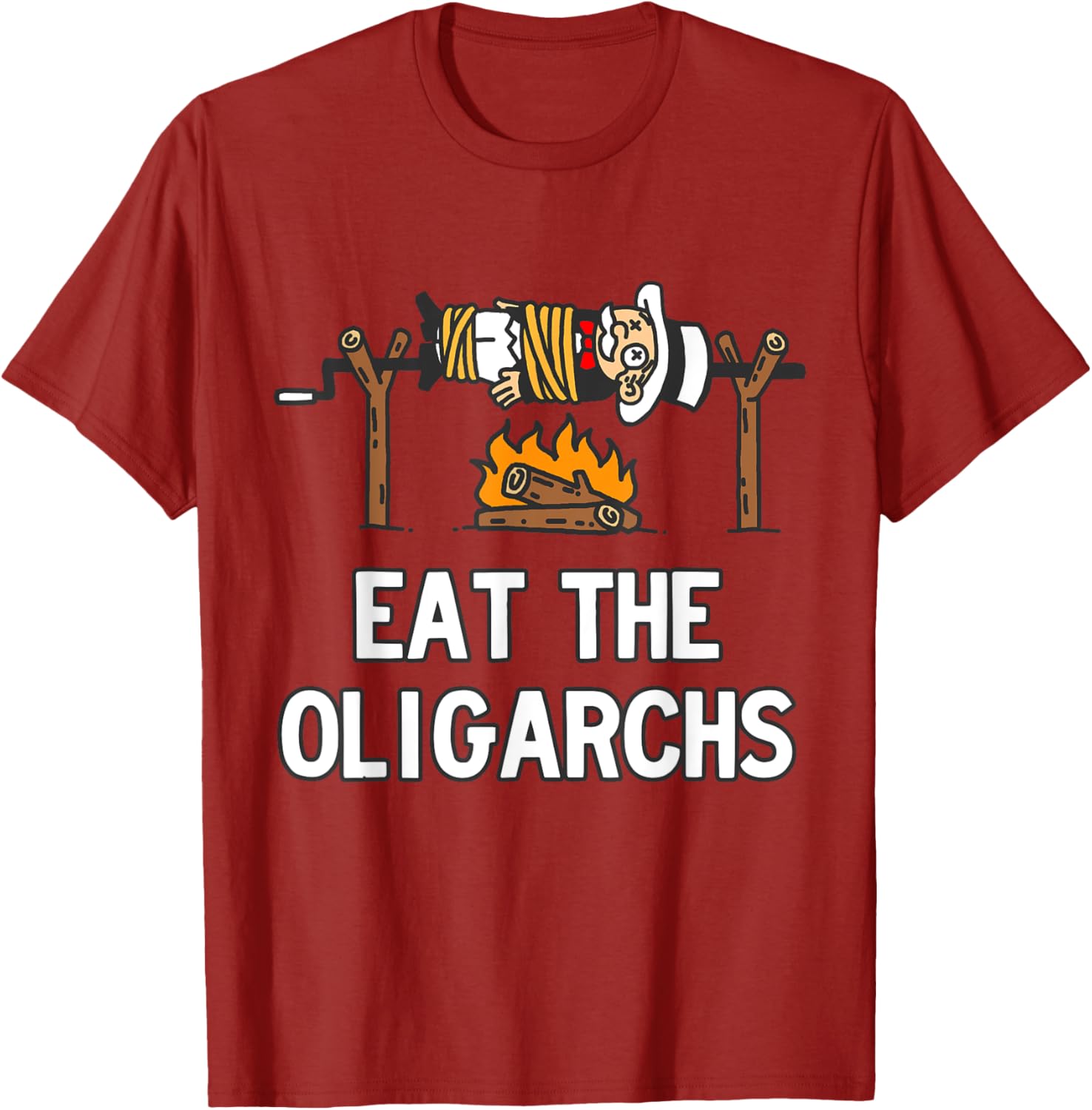 Eat the Oligarch T-Shirt for Stylish Comfort in Clothing and Jewelry - 14