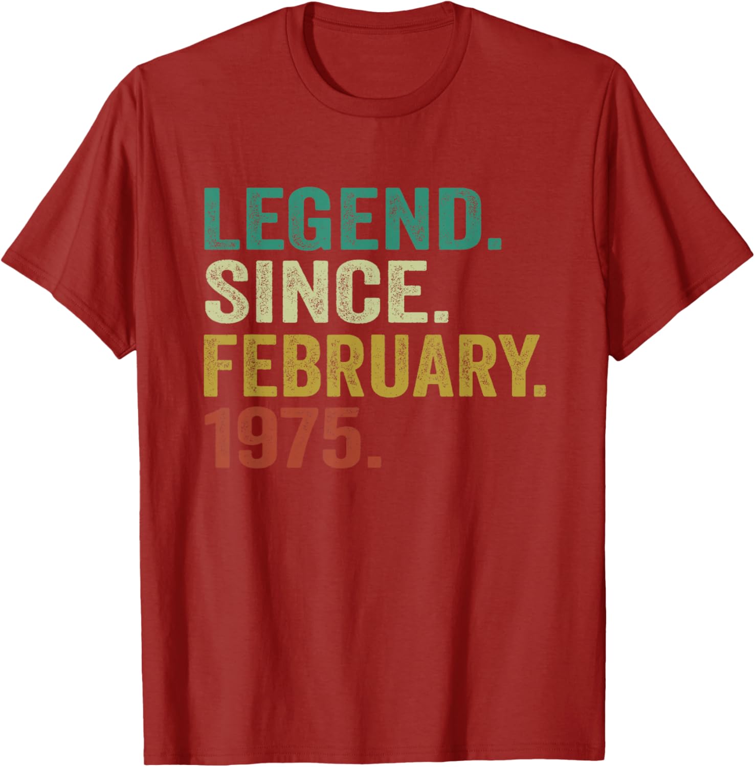 50th Birthday Legend T-Shirt for Memorable 50 Years Old Gifts - 5