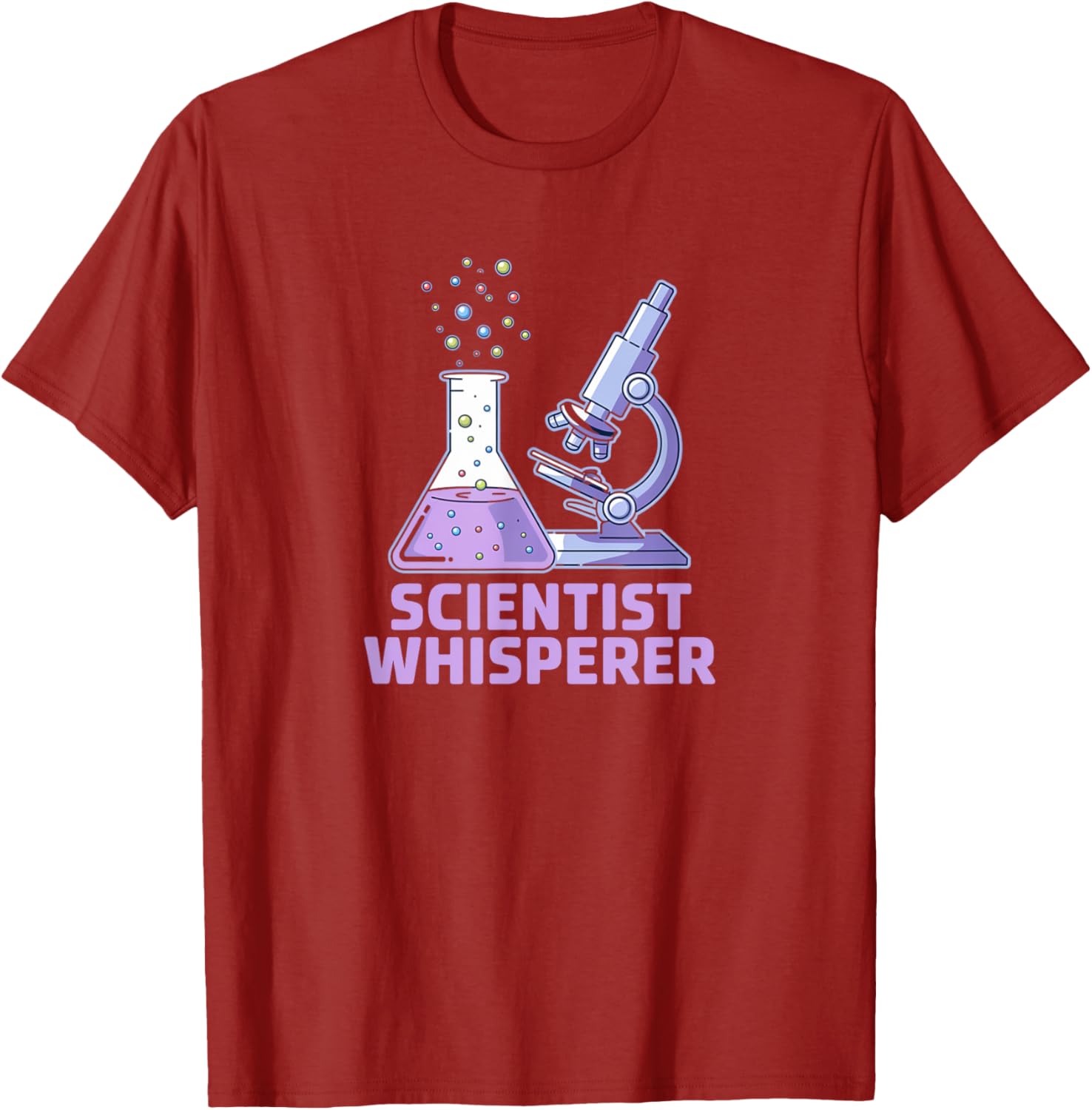 Funny Scientist Whisperer T-Shirt for Experiment Lovers and Inventors - 1