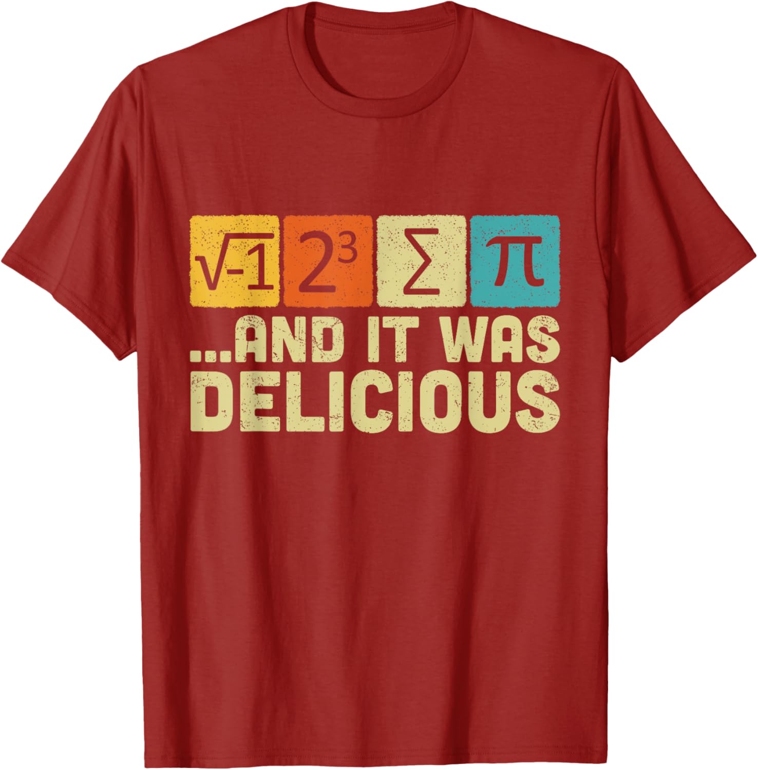 Funny Pi Day T-Shirt I Ate Some Pie Delicious Math Pun Gift - 3