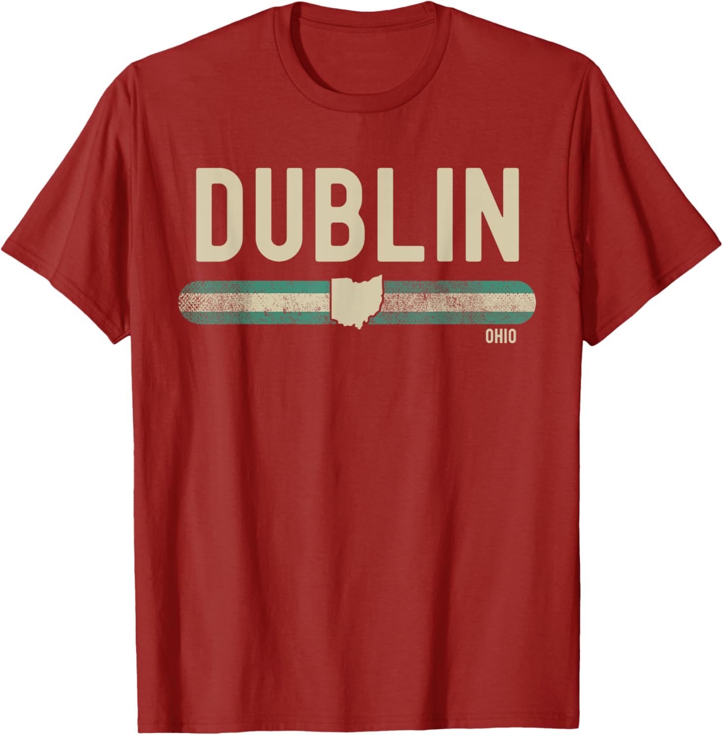 Dublin Ohio 80s Style T-Shirt for Retro Travel Lovers - 2