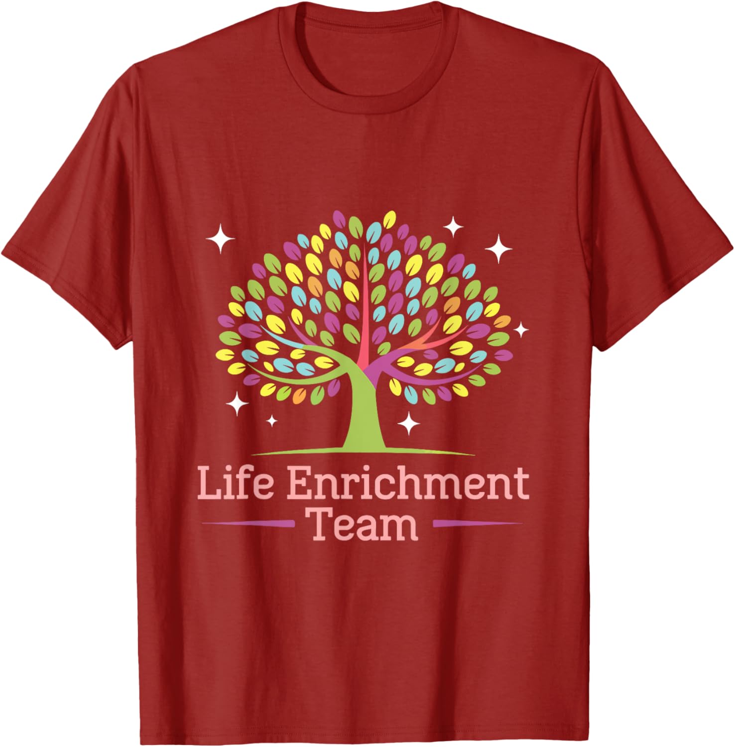Activity Director Life Enrichment Team T-Shirt for Fun Workdays - 6