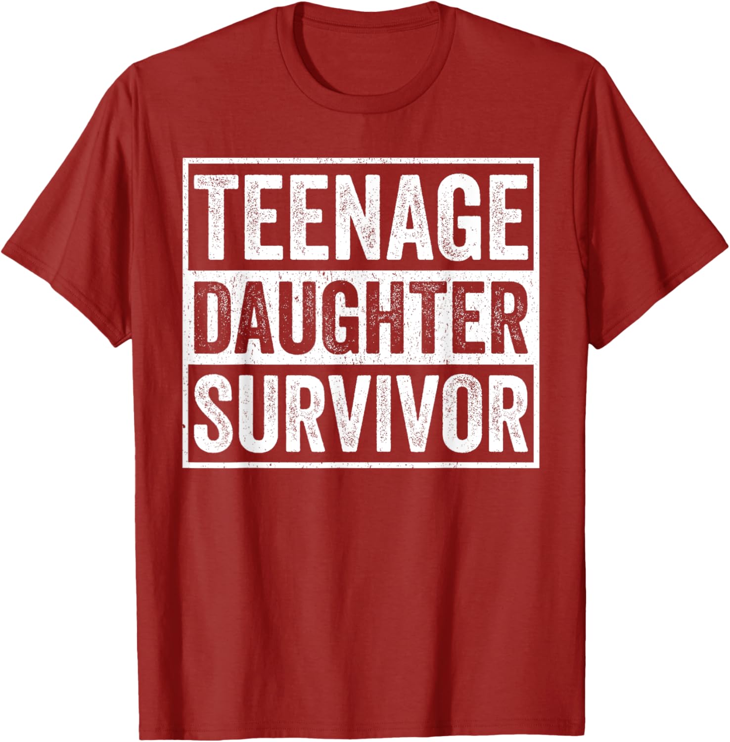 Funny Dad Survivor T-Shirt for Fathers Day Gift - Perfect for Daughters - 7