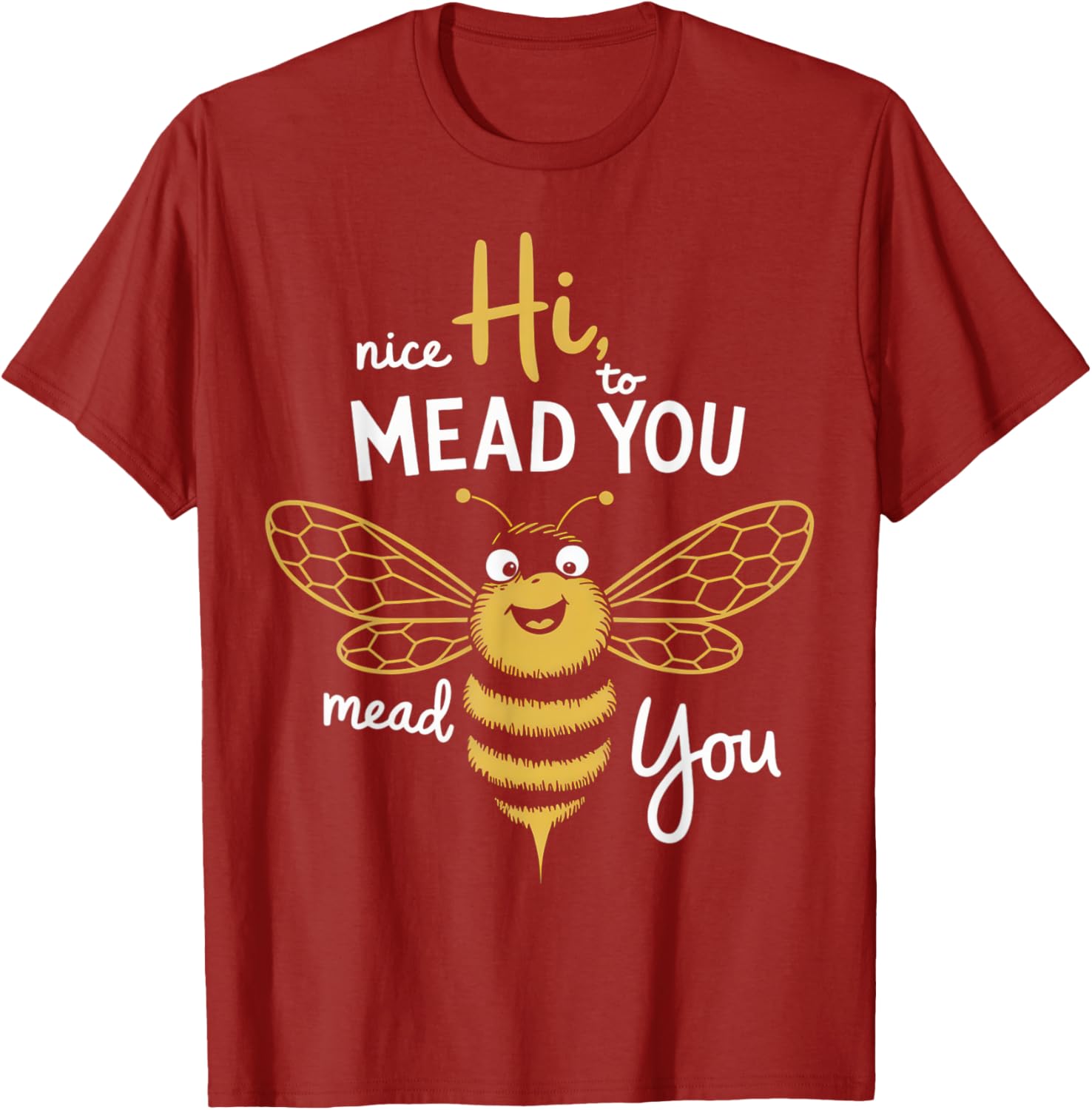 Cute Bee Buzz Humor T-Shirt for Honey Love and Mead Enthusiasts - 24