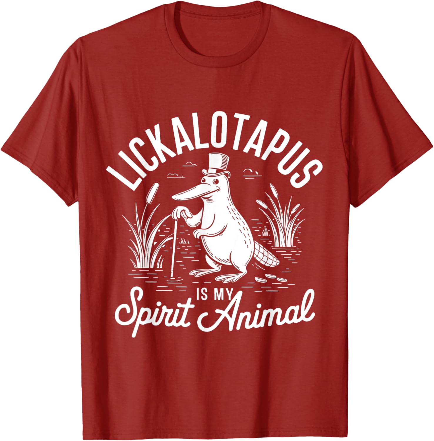 Funny Lickalotapus Lover T-Shirt - My Spirit Animal Apparel - 8