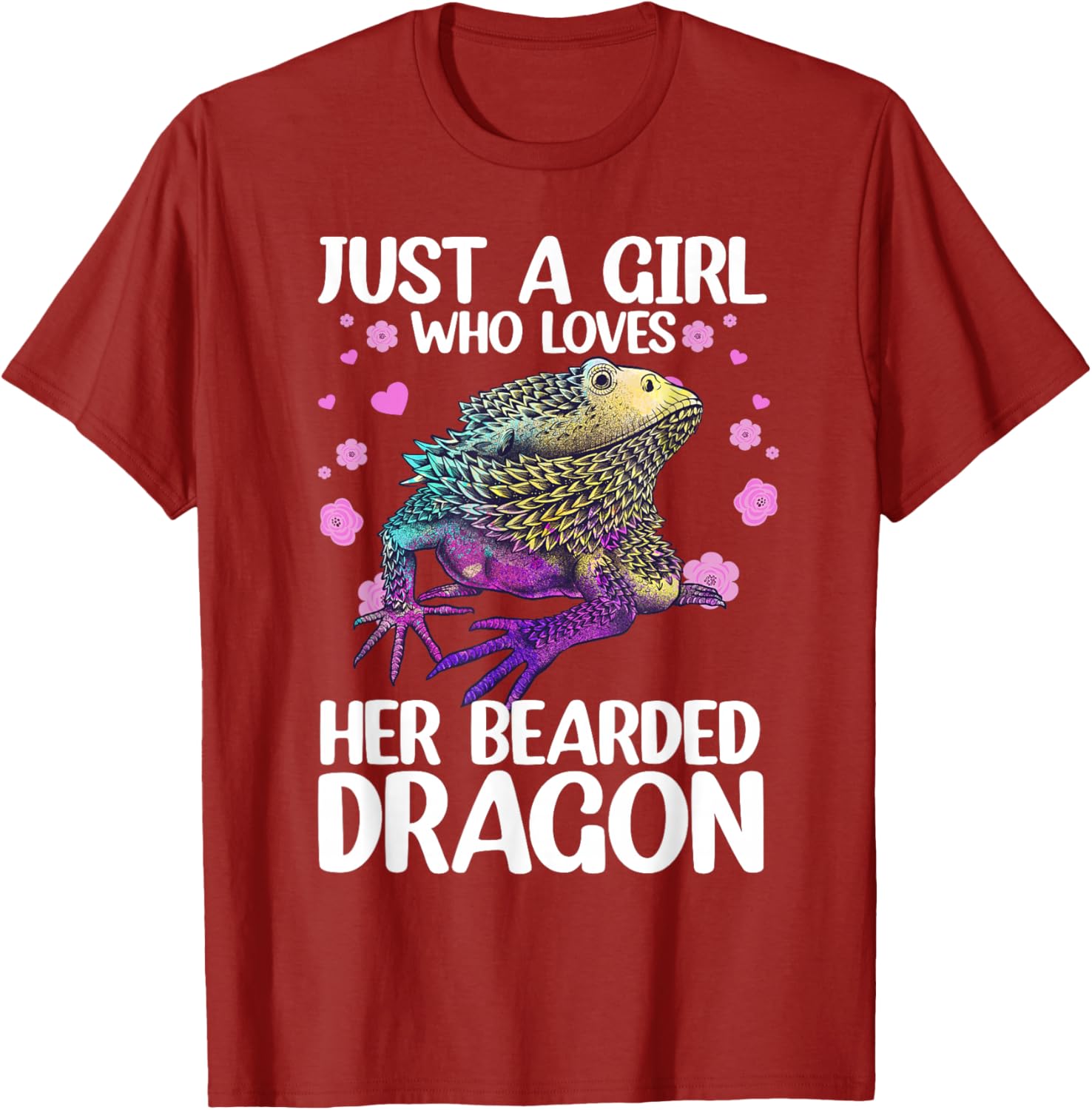 Cool Bearded Dragon T-Shirt for Women Perfect Gift for Reptile Lovers - 22