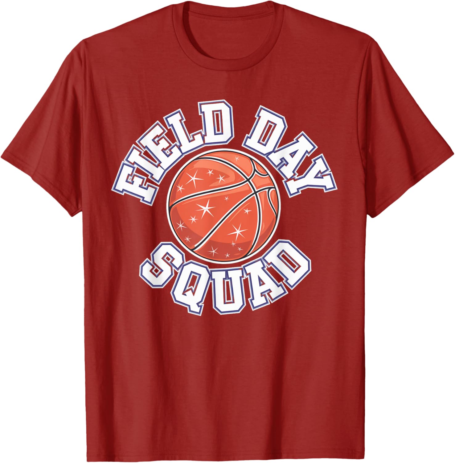 School Field Day Squad 2025 Basketball Coach T-Shirt for Team Spirit - 12
