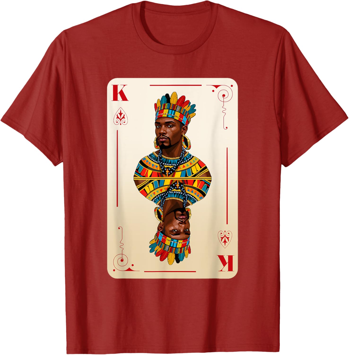 African King Black Pride BHM Couples T-Shirt for Men - Matching Style - 25